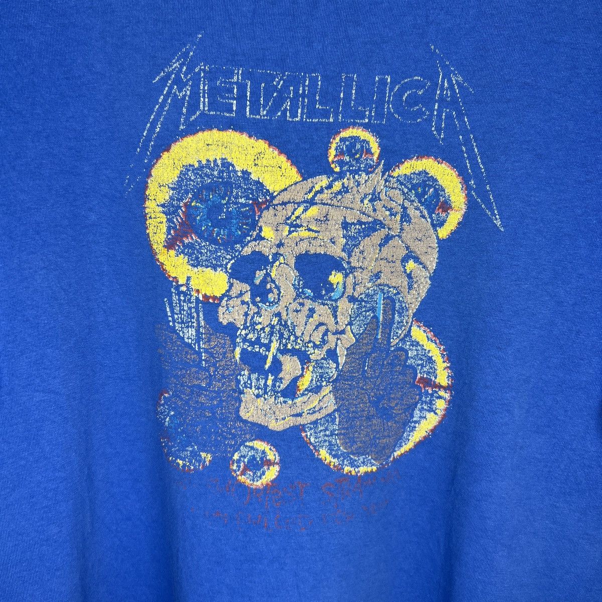 Band Tees × Metallica × Vintage 1988 Metallica In vertigo you will be Shortest straw 90s 80s Size US L / EU 52-54 / 3 - 2 Thumbnail