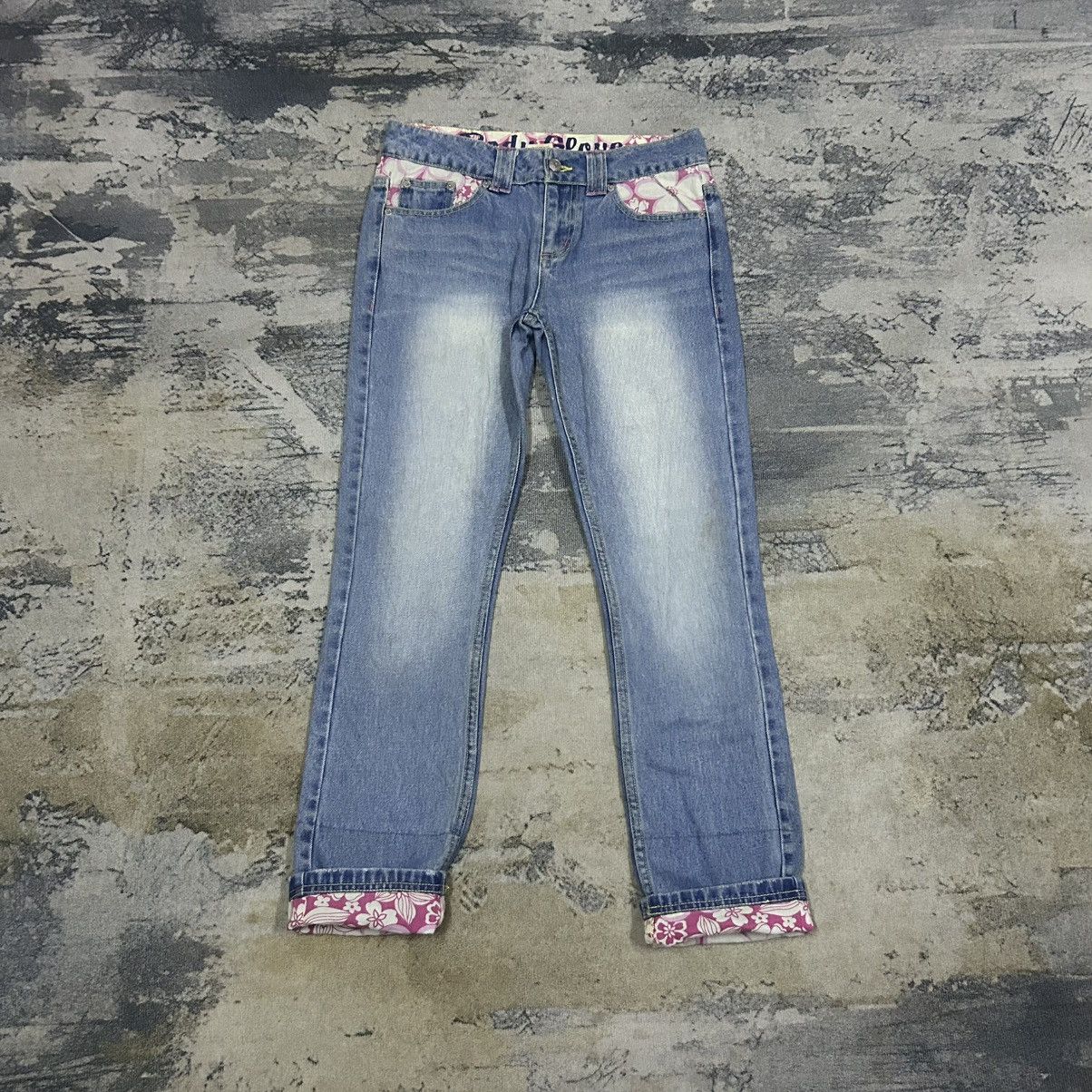Body Glove Vintage Body Glove Flower Motive Denim Jeans Size 30" / US 8 / IT 44 - 1 Thumbnail
