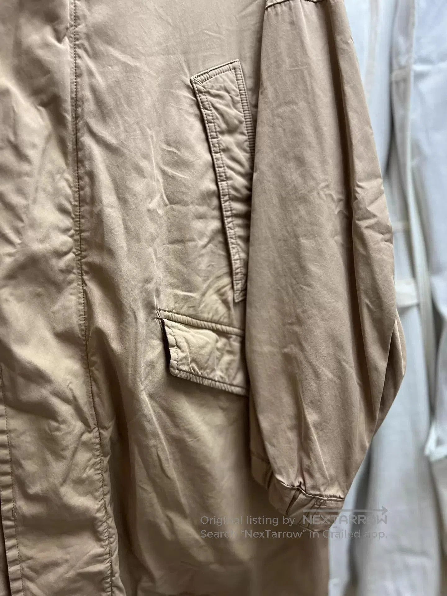 Visvim Beige Hooded Parka Jacket Size S. Size US S / EU 44-46 / 1 - 2 Thumbnail