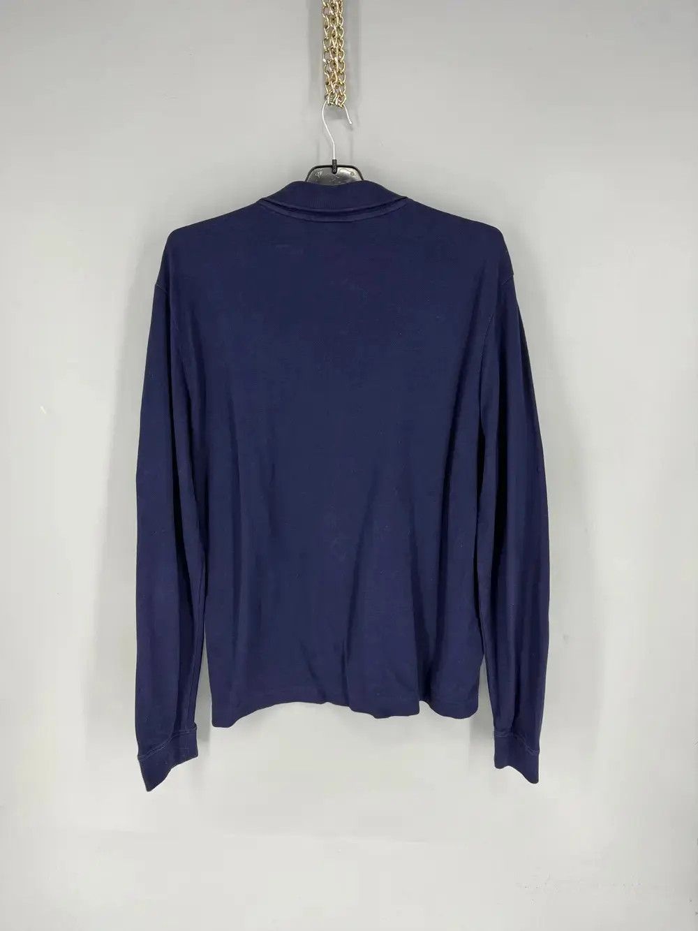 Lacoste Lacoste Men's Long Sleeve Holiday Croc Regular Fit Polo Size US L / EU 52-54 / 3 - 8 Thumbnail