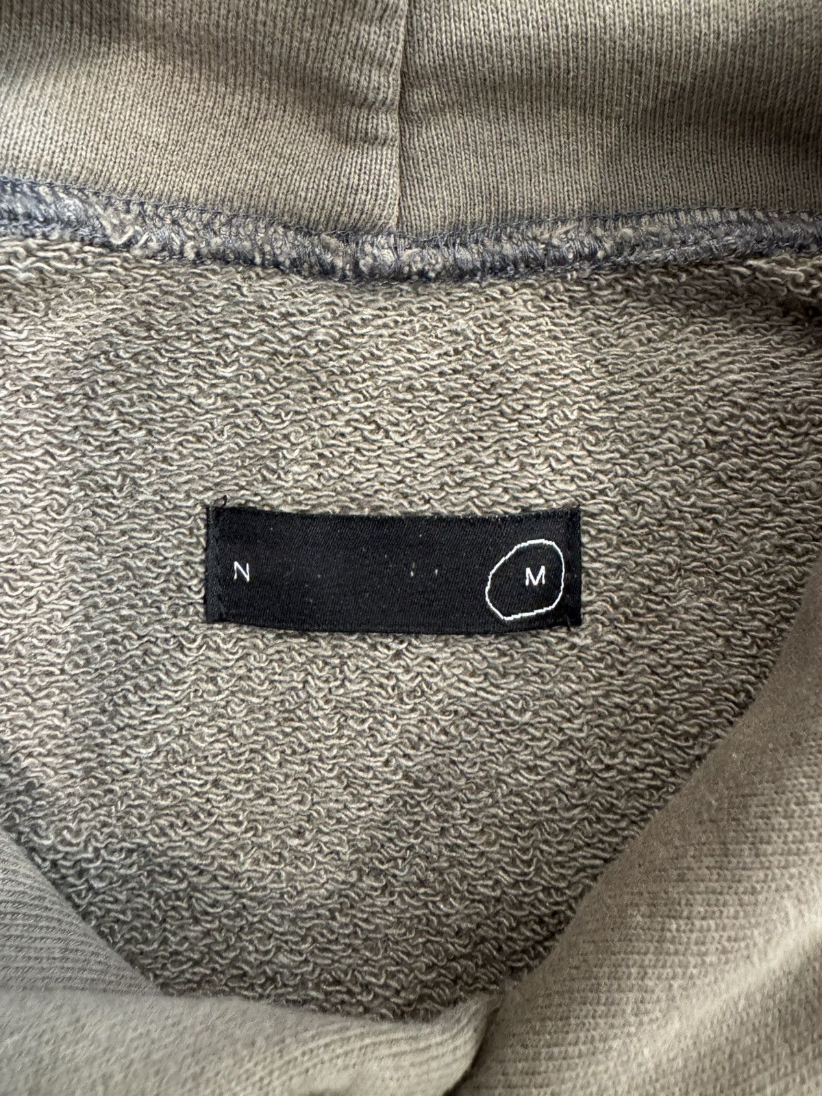 No Maintenance No Maintenance Overlock Boxy Hoodie Green Grey Size Large Size US L / EU 52-54 / 3 - 5 Thumbnail