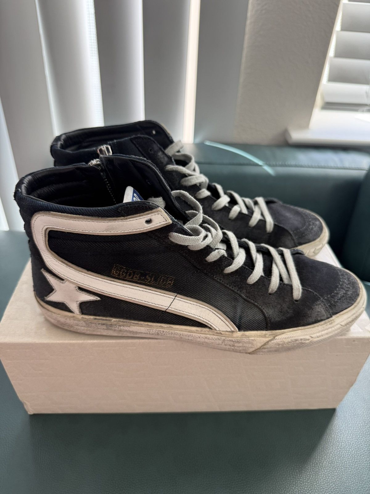 Golden Goose Brand new GGDB hi tops size 42 Size US 9 / EU 42 - 2 Thumbnail