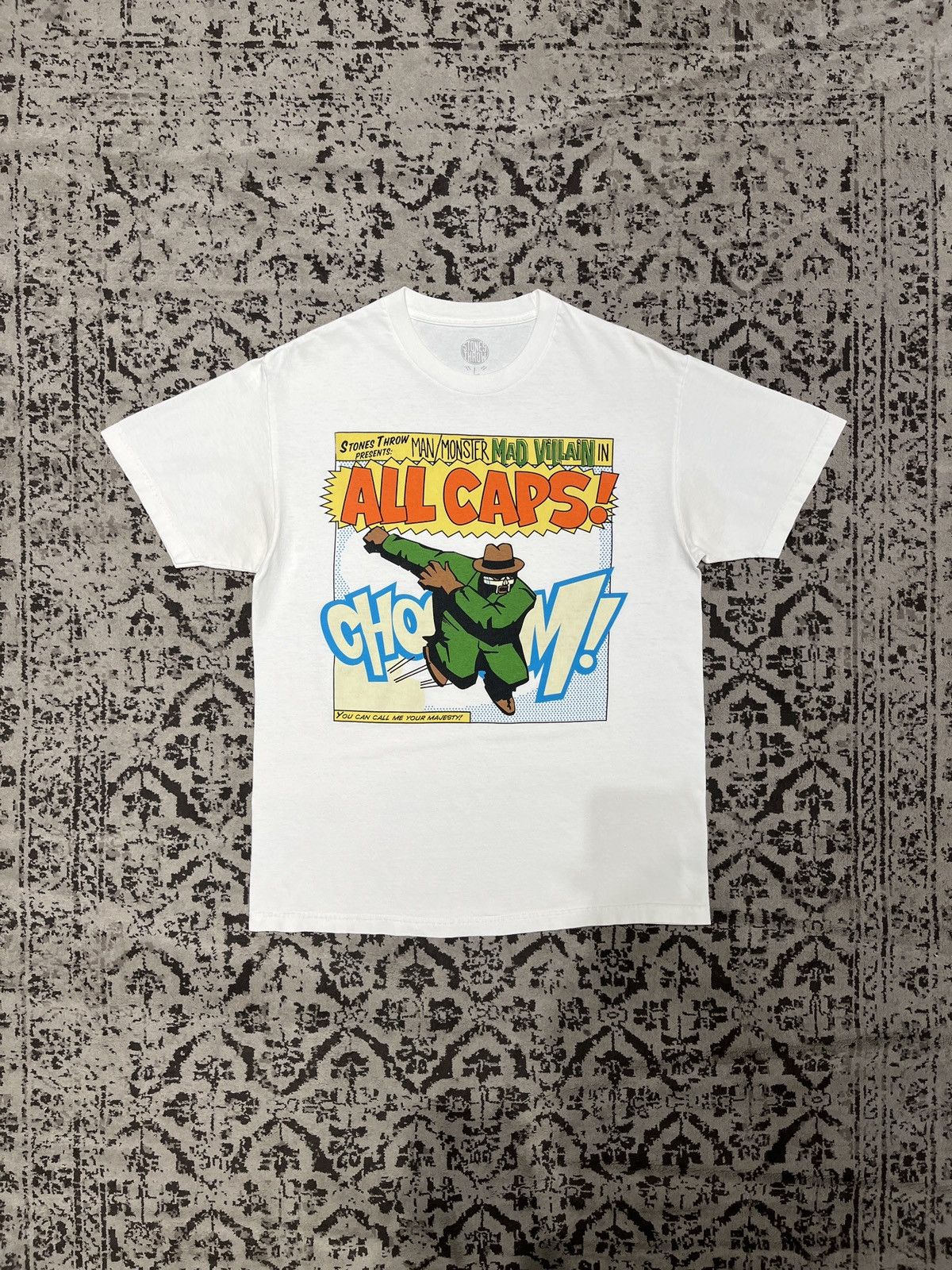 MF Doom Stones Throw Records Mad Villain All Caps