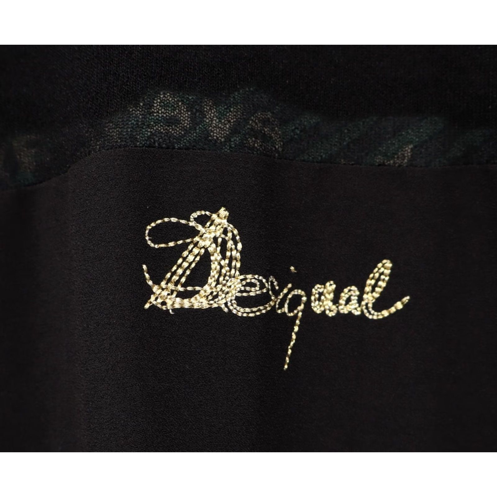 Desigual Desigual Women’s Medallion Print Sheer Top Dress Black Multi Art Wear Sz 10 Size L / US 10 / IT 46 - 5 Thumbnail