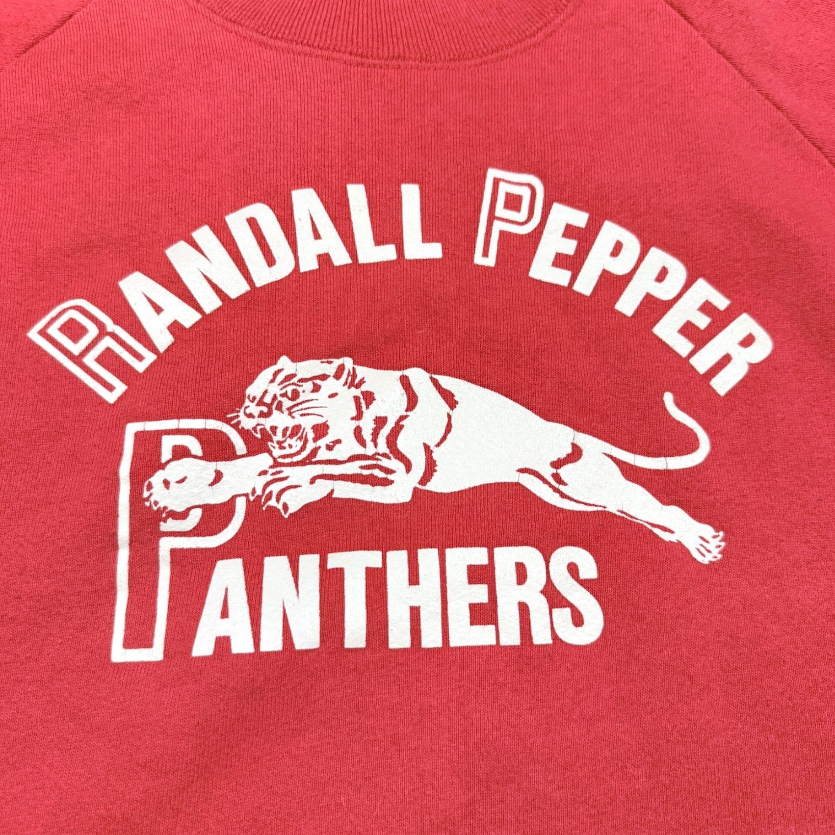 Fruit Of The Loom VINTAGE Fruit of the Loom Randall Pepper Sweatshirt Mens L Red Shirt Pullover Long Sleeve Crew Neck Knit Regular Department Men Size US L / EU 52-54 / 3 - 5 Thumbnail