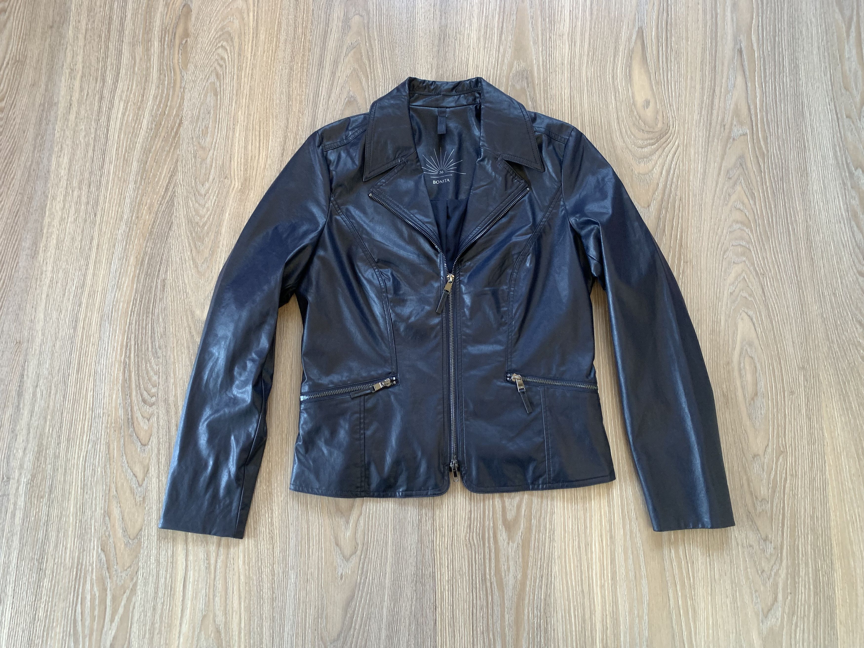 Other Bonita Women's Fake Leather Biker Jacket Size S / US 4 / IT 40 - 10 Thumbnail