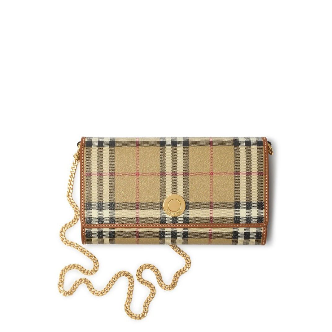 Burberry BURBERRY Beige Chain Wallet Bag New Size ONE SIZE - 1 Thumbnail