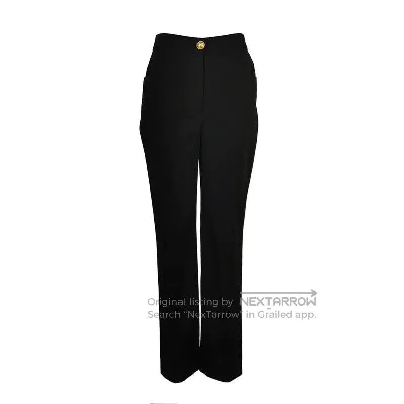 Balmain Balmain Women's Black Wool Casual Pants . Size 23" - 1 Thumbnail