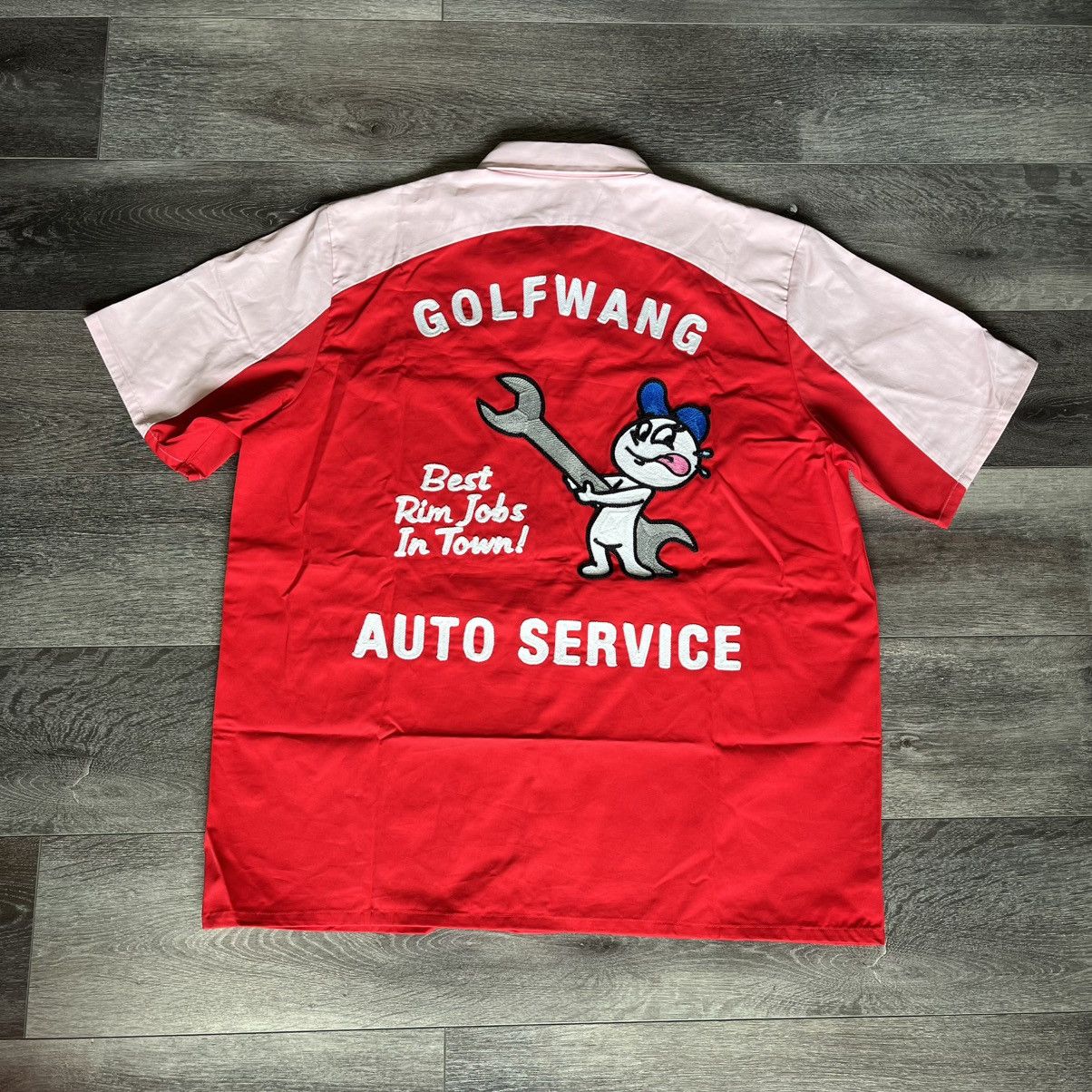 Golf Wang Golf Wang Auto Service Mechanic Short Sleeve Work Shirt Size US L / EU 52-54 / 3 - 1 Thumbnail