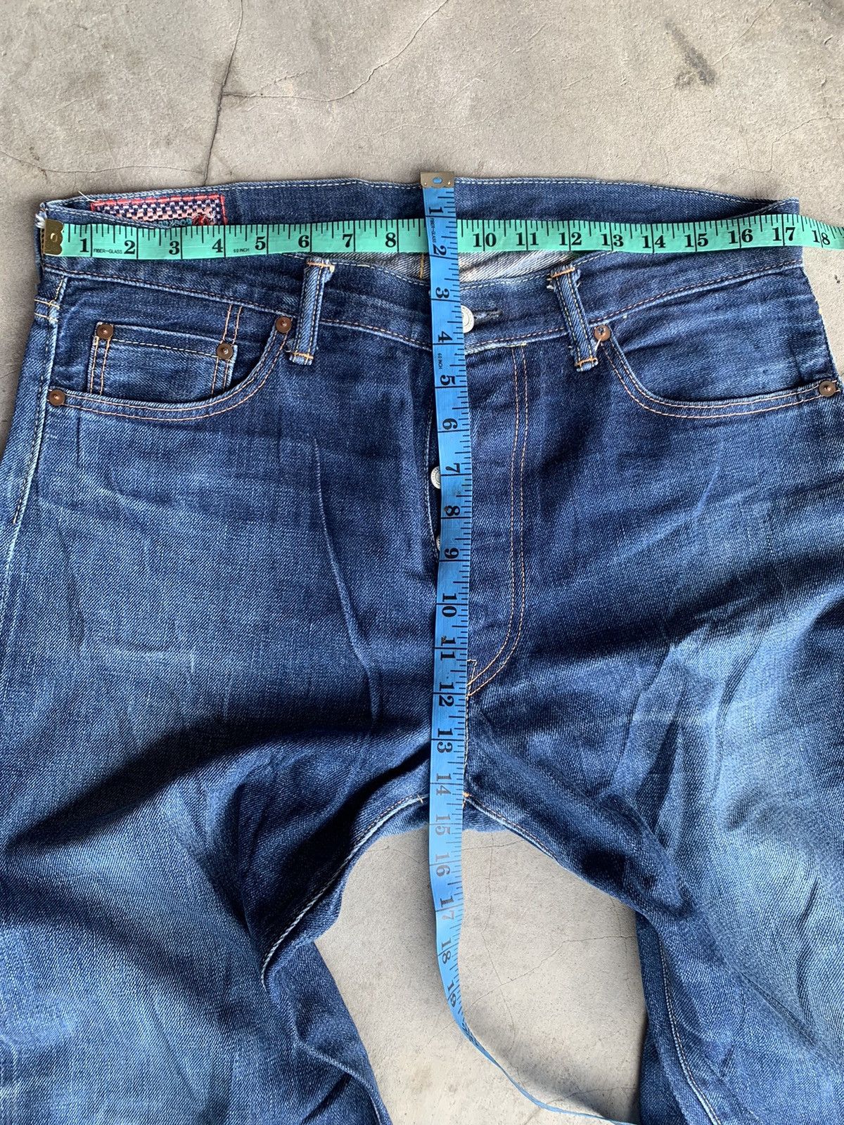 Wacko Maria Wacko Maria Guilty Parties Polka Dot Selvedge Denim Jeans. Size US 35 - 7 Thumbnail