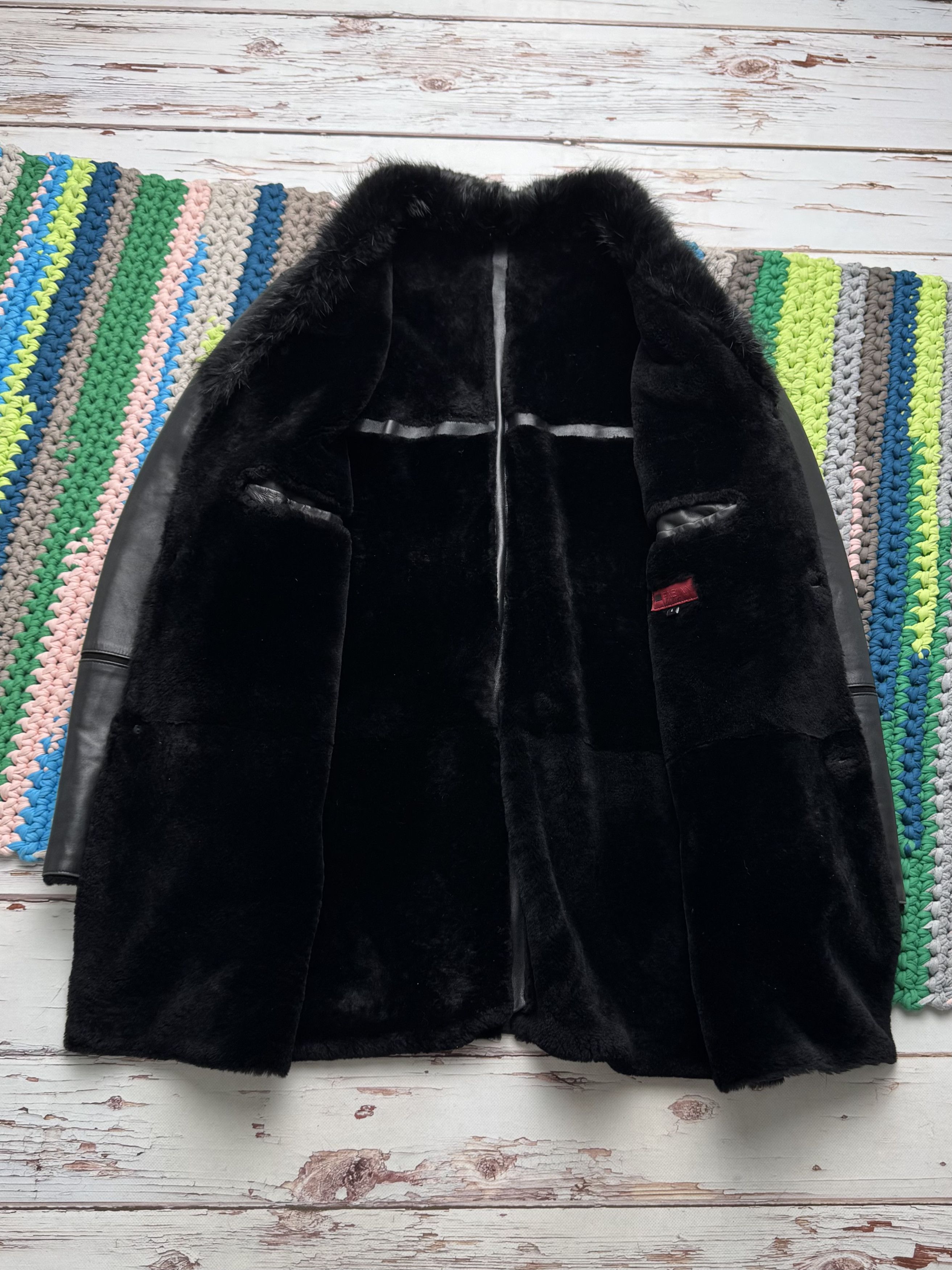 Vintage Vintage Real Sheepskin Coat (D10)(D15) Size US L / EU 52-54 / 3 - 12 Thumbnail