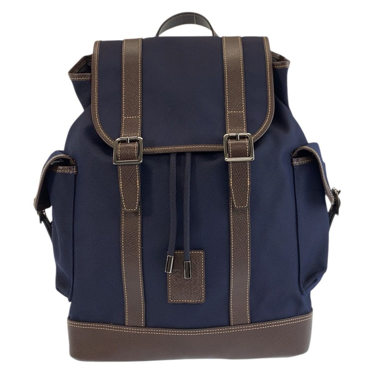 Longchamp Longchamp Longchamp Boxford Canvas Leather Backpack Textile Backpack 20035080127 DUTY FREE for USA Size ONE SIZE - 1 Thumbnail