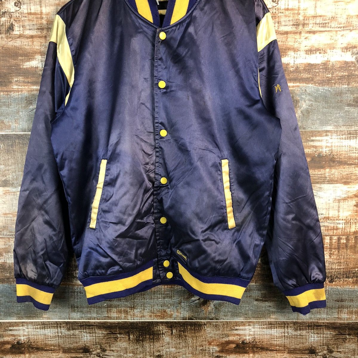Spalding Spalding vintage sweater Blue Bombers Jacket #A2308 Size US L / EU 52-54 / 3 - 3 Thumbnail
