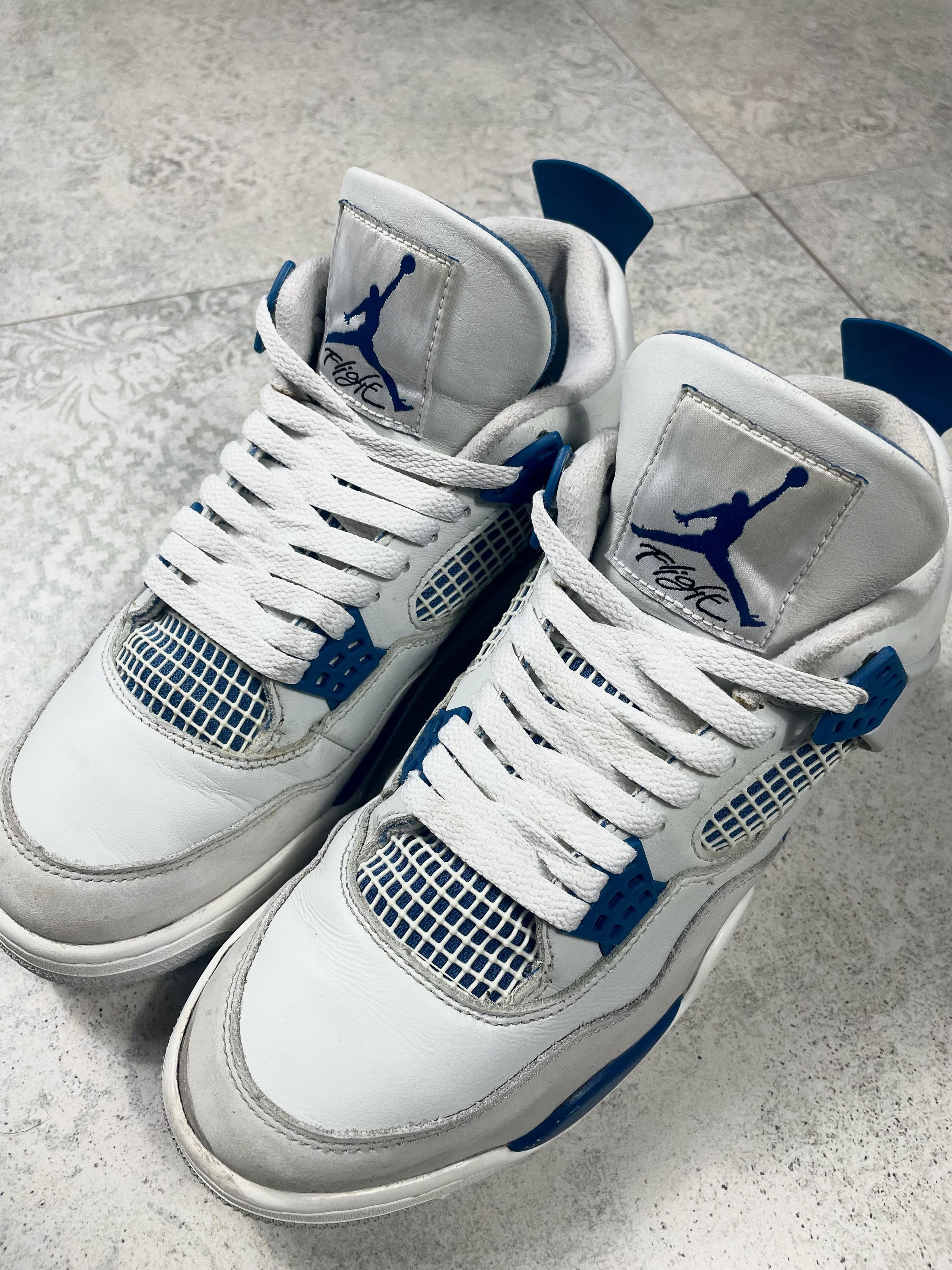 Nike Nike Air Jordan 4 Military Blue Size US 9 / EU 42 - 4 Thumbnail