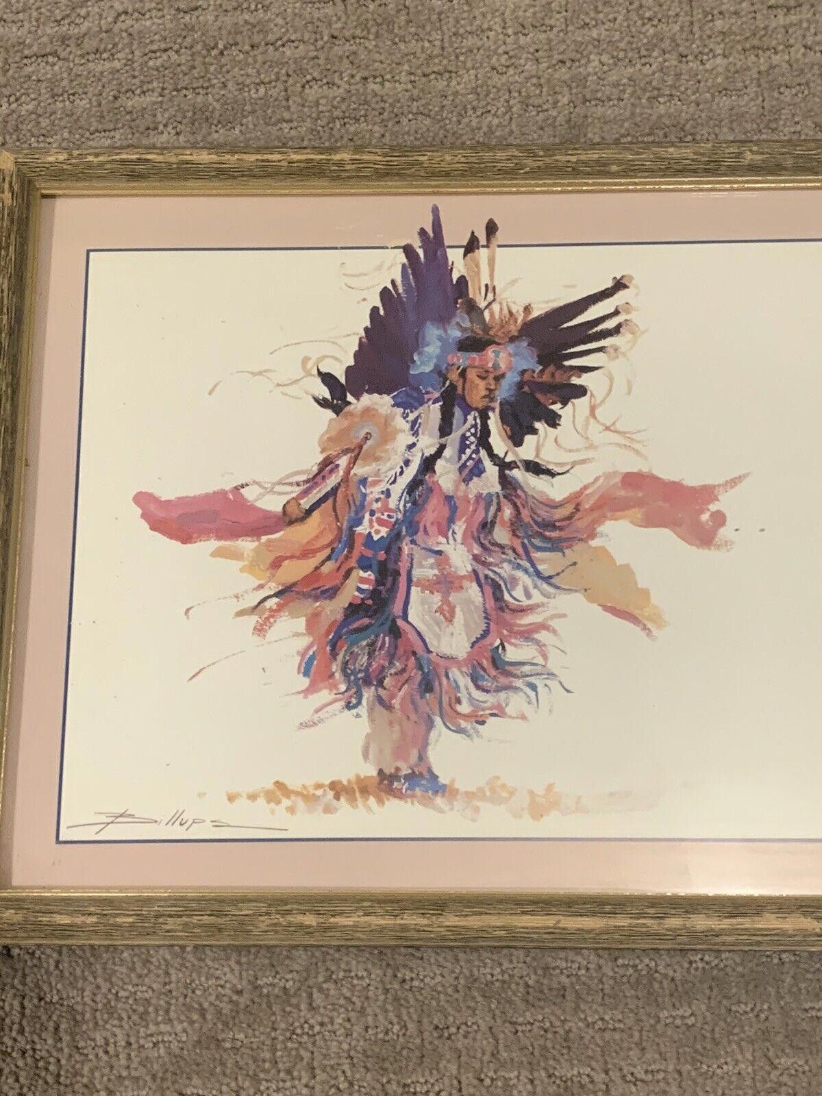 Designer Stunning Dancing Native American Indian Betty Jean Billups Size ONE SIZE - 7 Thumbnail