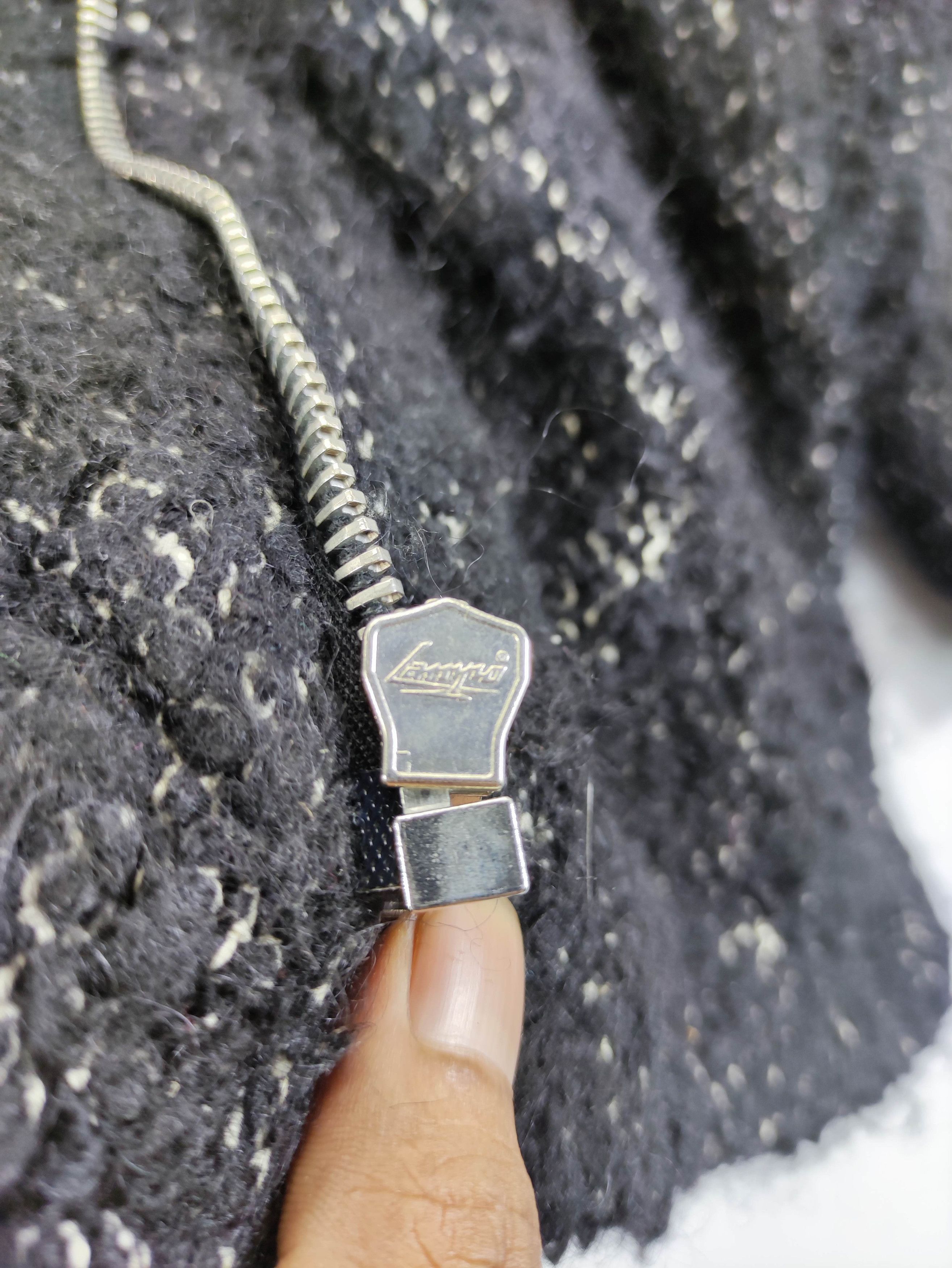 Iro Vintage Iro Mohair Jacket Zipper Size L / US 10 / IT 46 - 4 Thumbnail