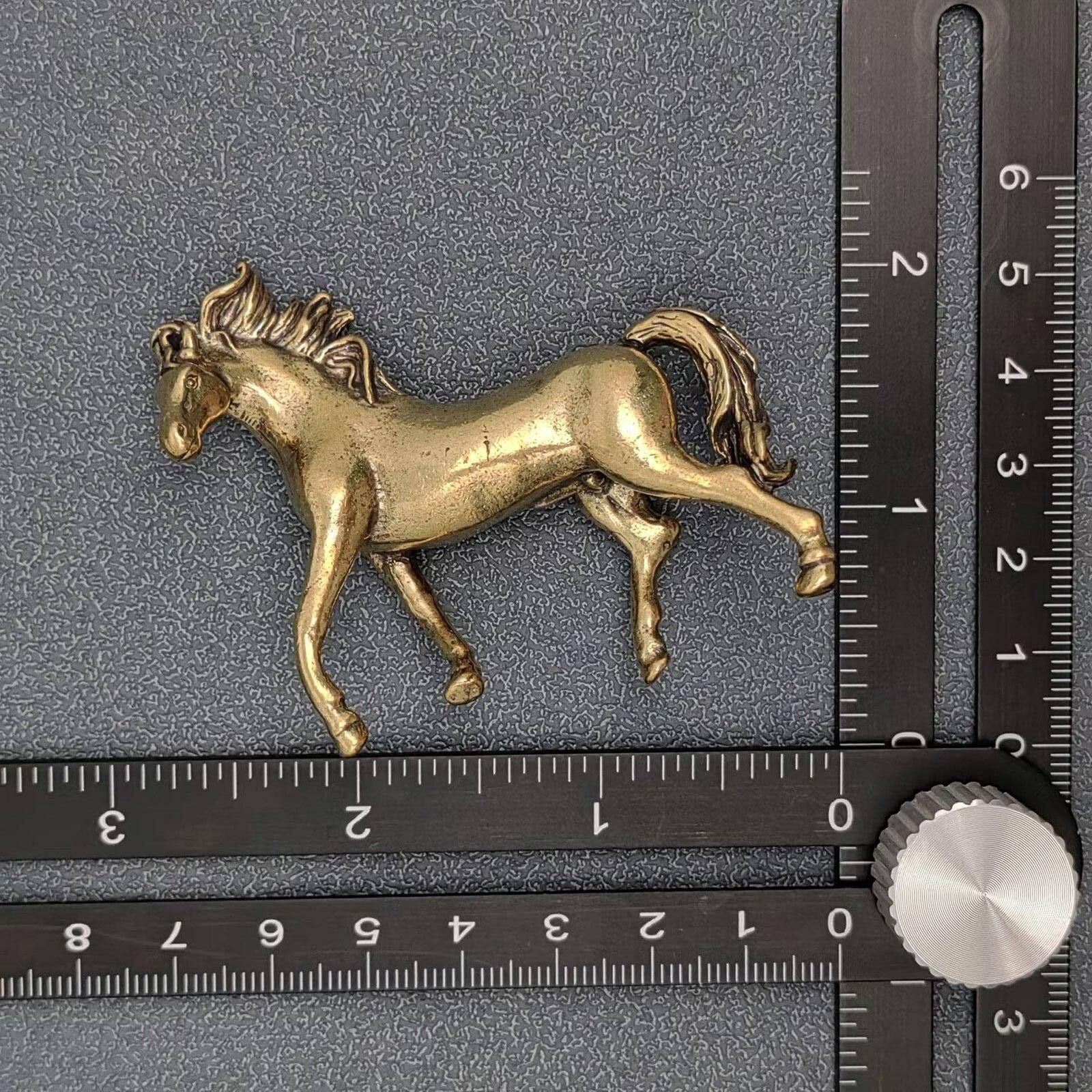 Unknown London Brass Miniature Horse Figurine Size ONE SIZE - 6 Thumbnail