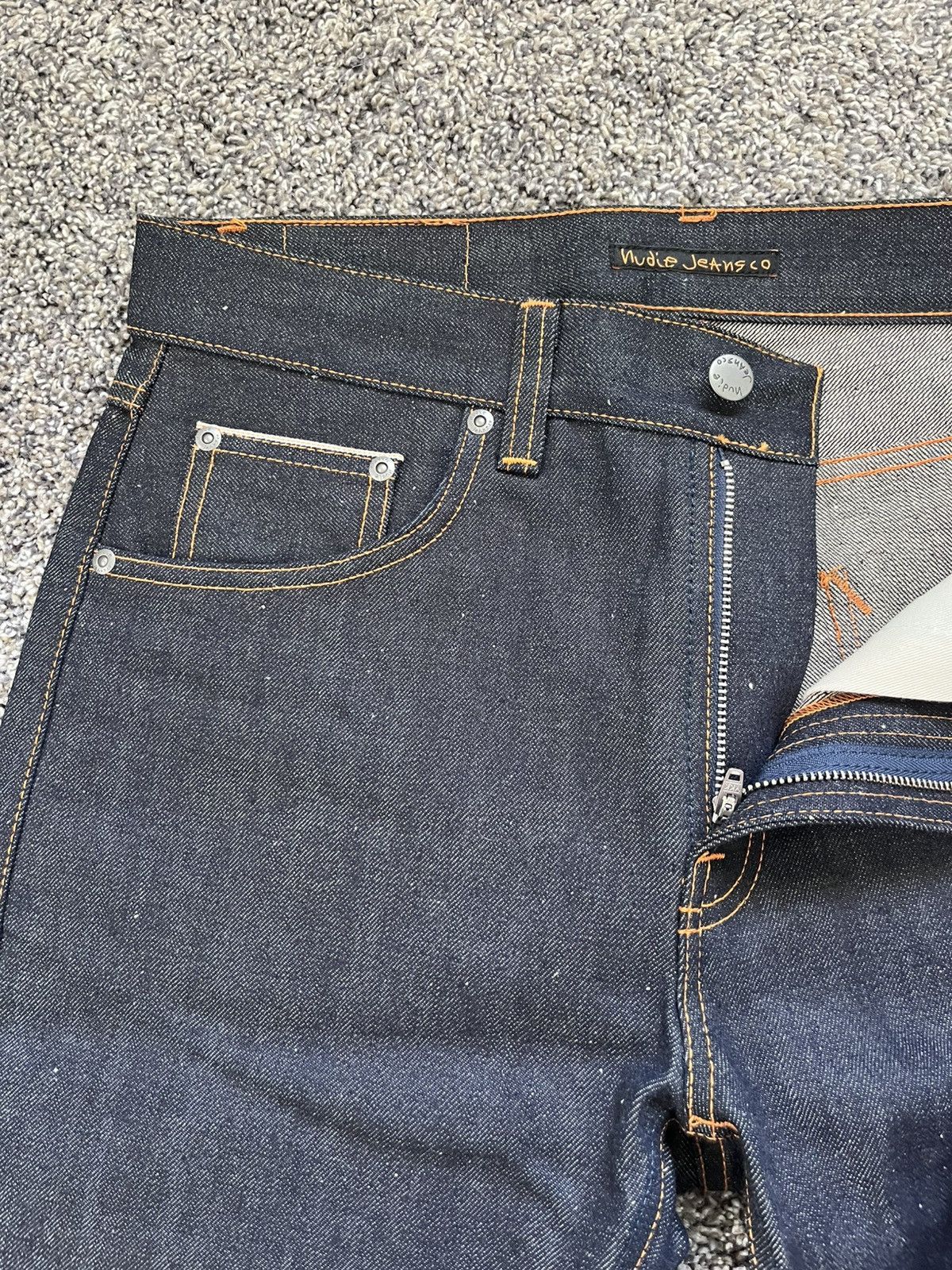 Nudie Jeans Nudie Gritty Jackson Dry Selvedge Size US 31 - 3 Thumbnail