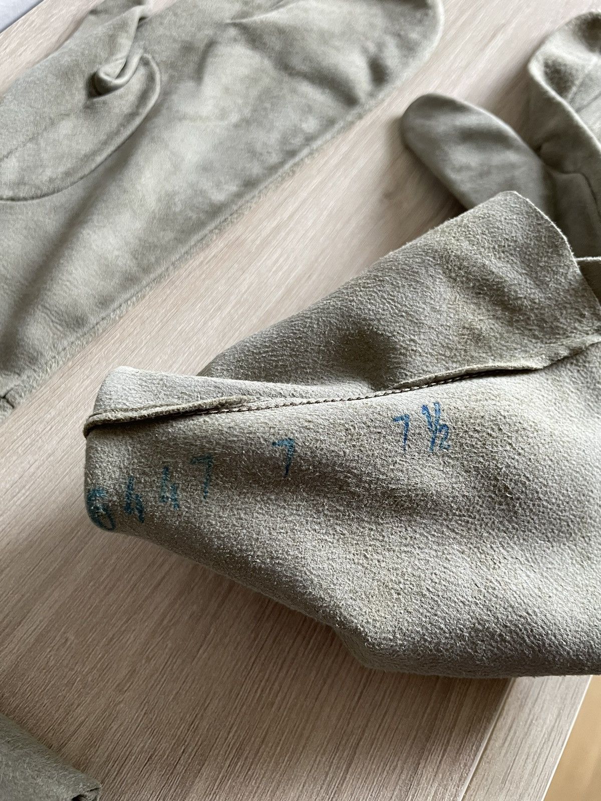 Maison Margiela AW2002 Leather Tabi Gloves Size ONE SIZE - 5 Thumbnail