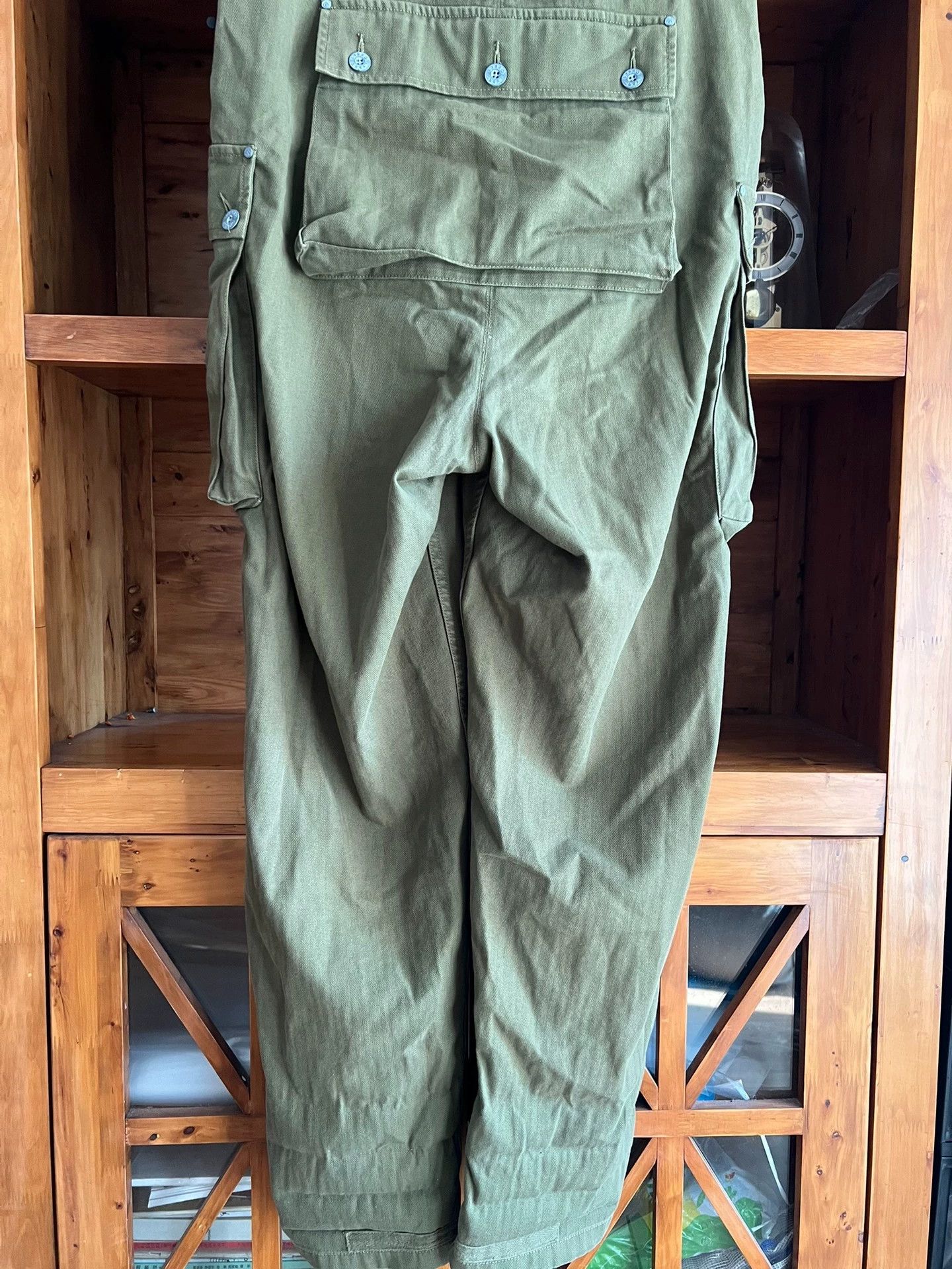 Nigel Cabourn Nigel Cabourn Vintage Canvas Washed Distressed Overalls Size US 32 / EU 48 - 7 Thumbnail