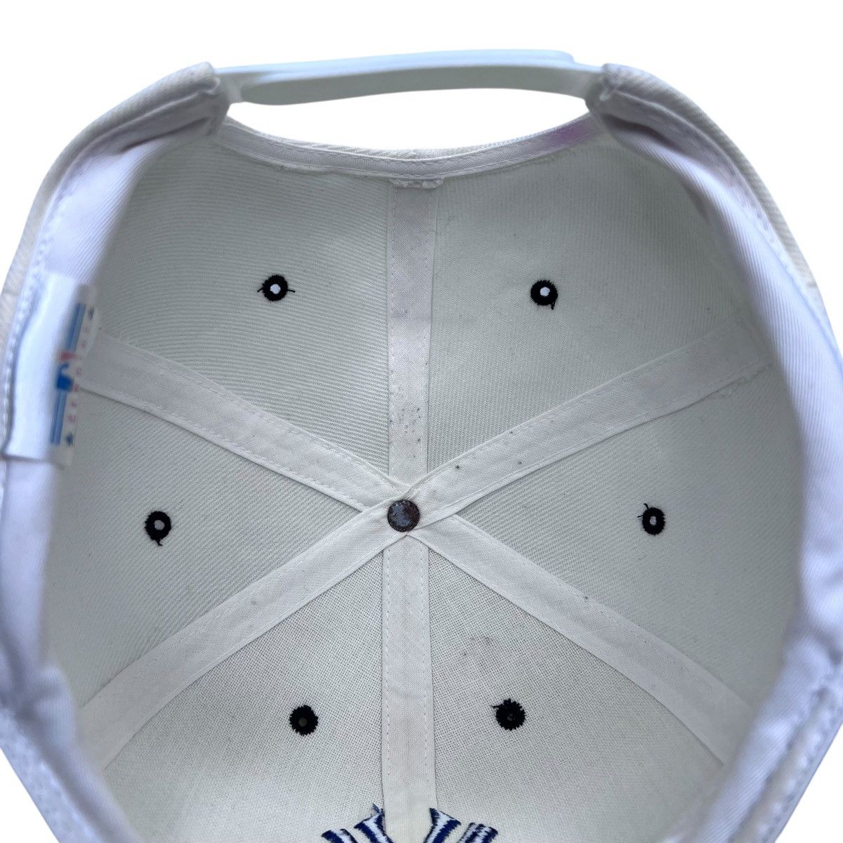 Twins 90s MLB New York Yankees Twins Two Tone Plain Logo Snapback Size ONE SIZE - 9 Thumbnail