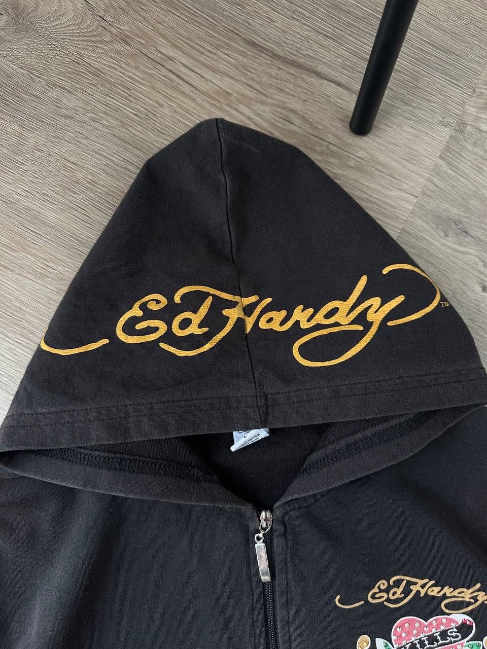 Ed Hardy Vintage Ed Hardy Christian Audigier W’S Hoodie Size S / US 4 / IT 40 - 8 Thumbnail
