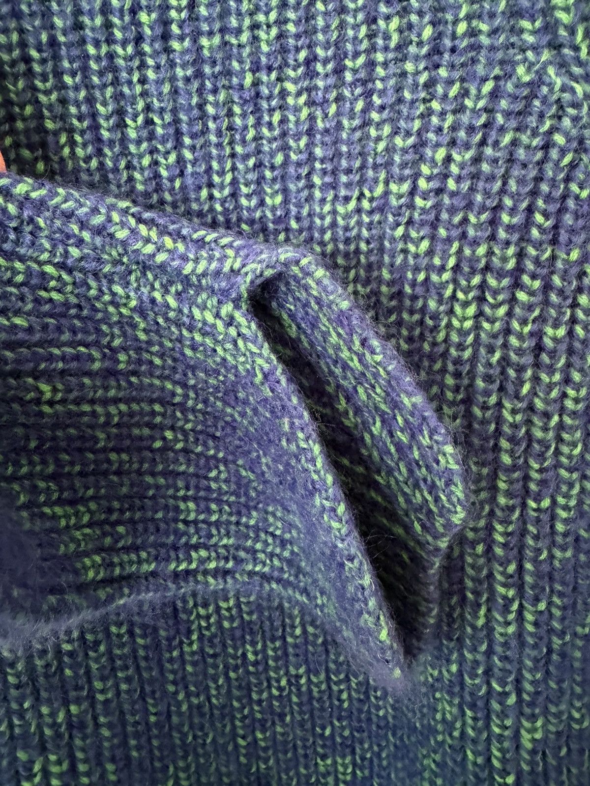 Celine Mohair knit with multicolored yarns Size M / US 6-8 / IT 42-44 - 5 Thumbnail