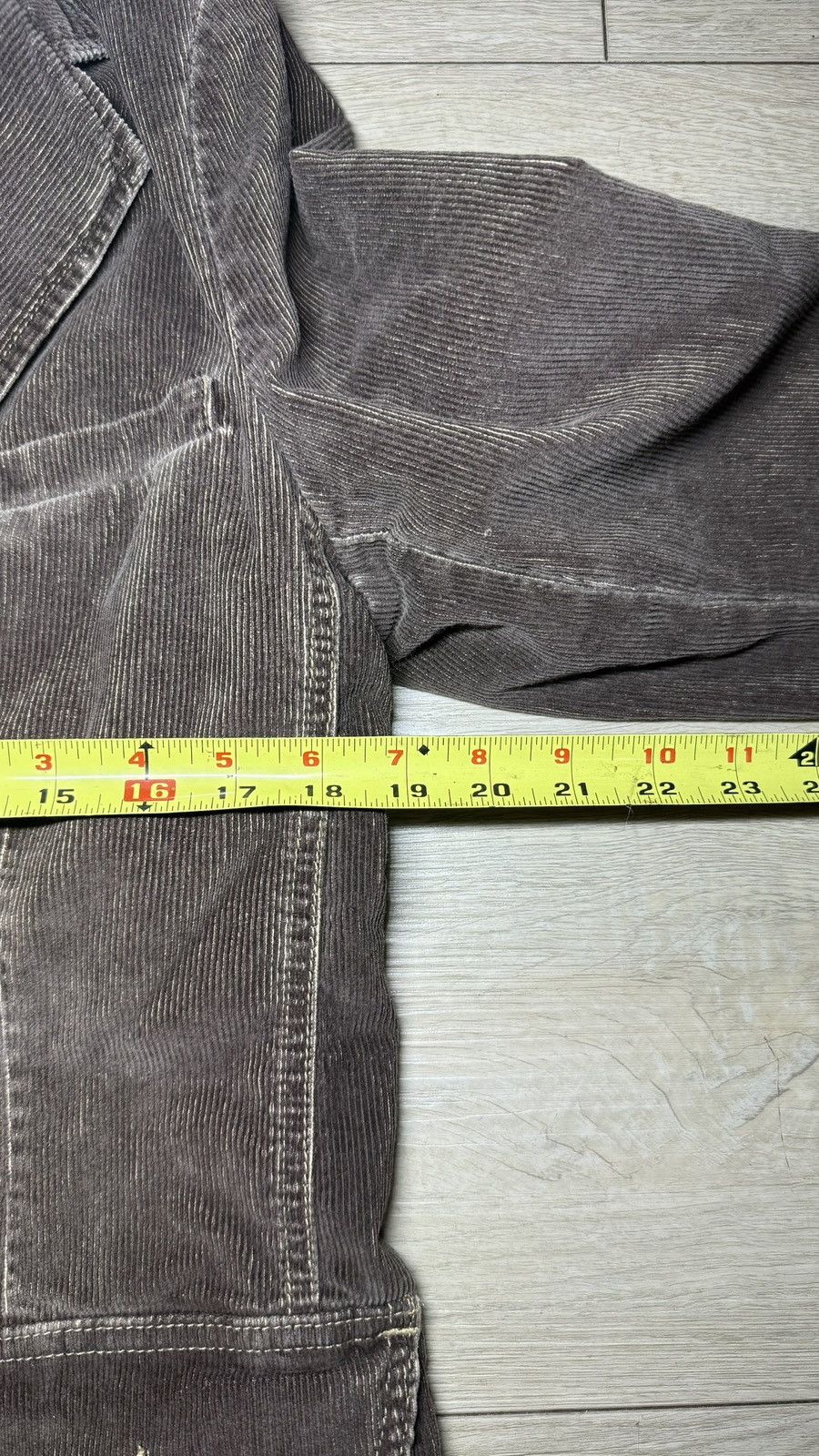 Wrangler Vintage Wrangler Flannel Lined Corduroy Blazer Jacket Size XS / US 0-2 / IT 36-38 - 5 Thumbnail