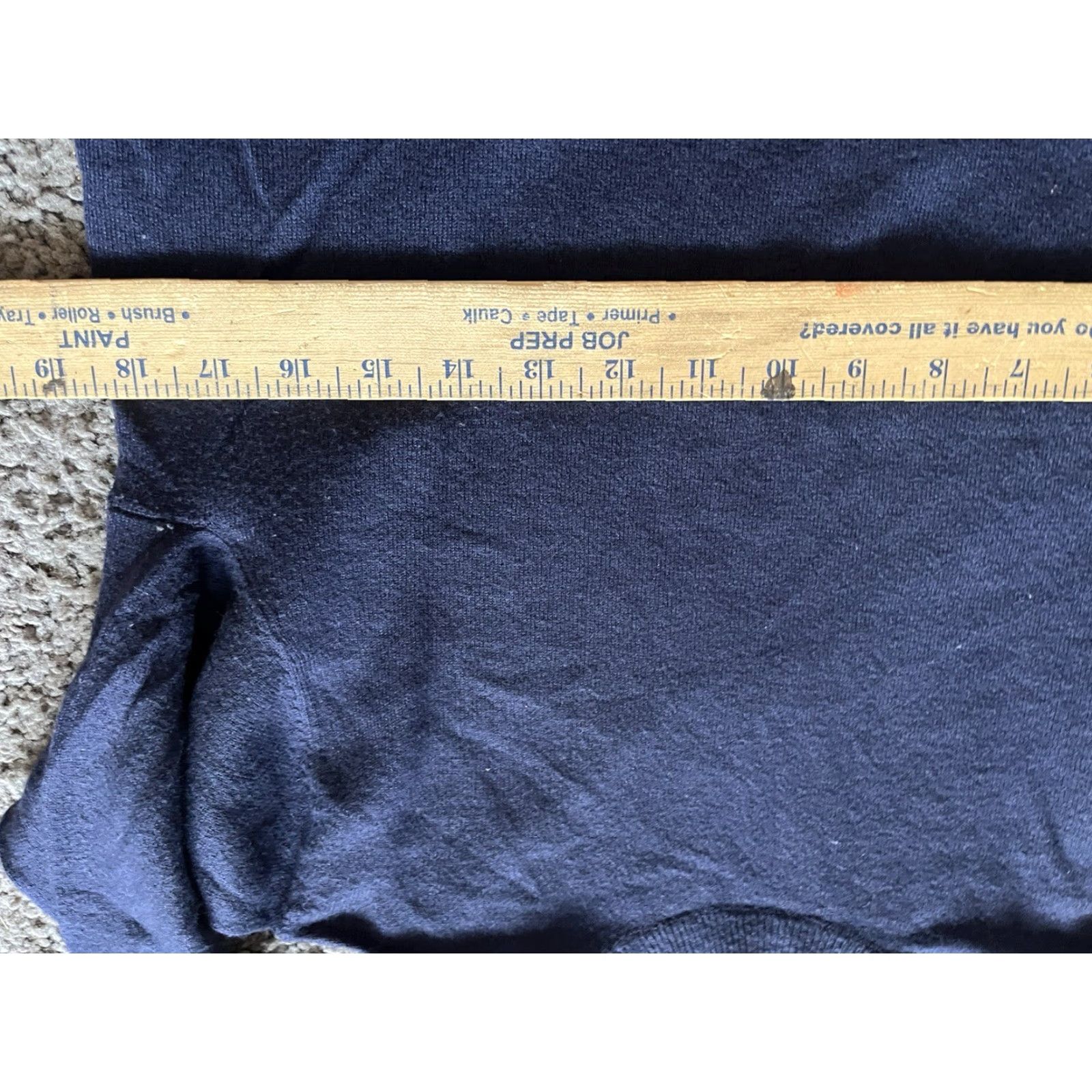 Gap GAP Sweater Women's Petite Medium Navy Blue Turtleneck Pullover Long Sleeve Classic Knit Size M / US 6-8 / IT 42-44 - 4 Thumbnail