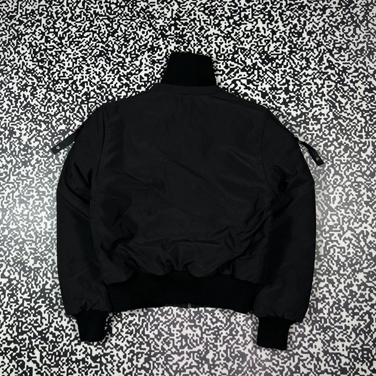 Vintage Y2K Japanese Gothic Opium Style Bondage Bomber