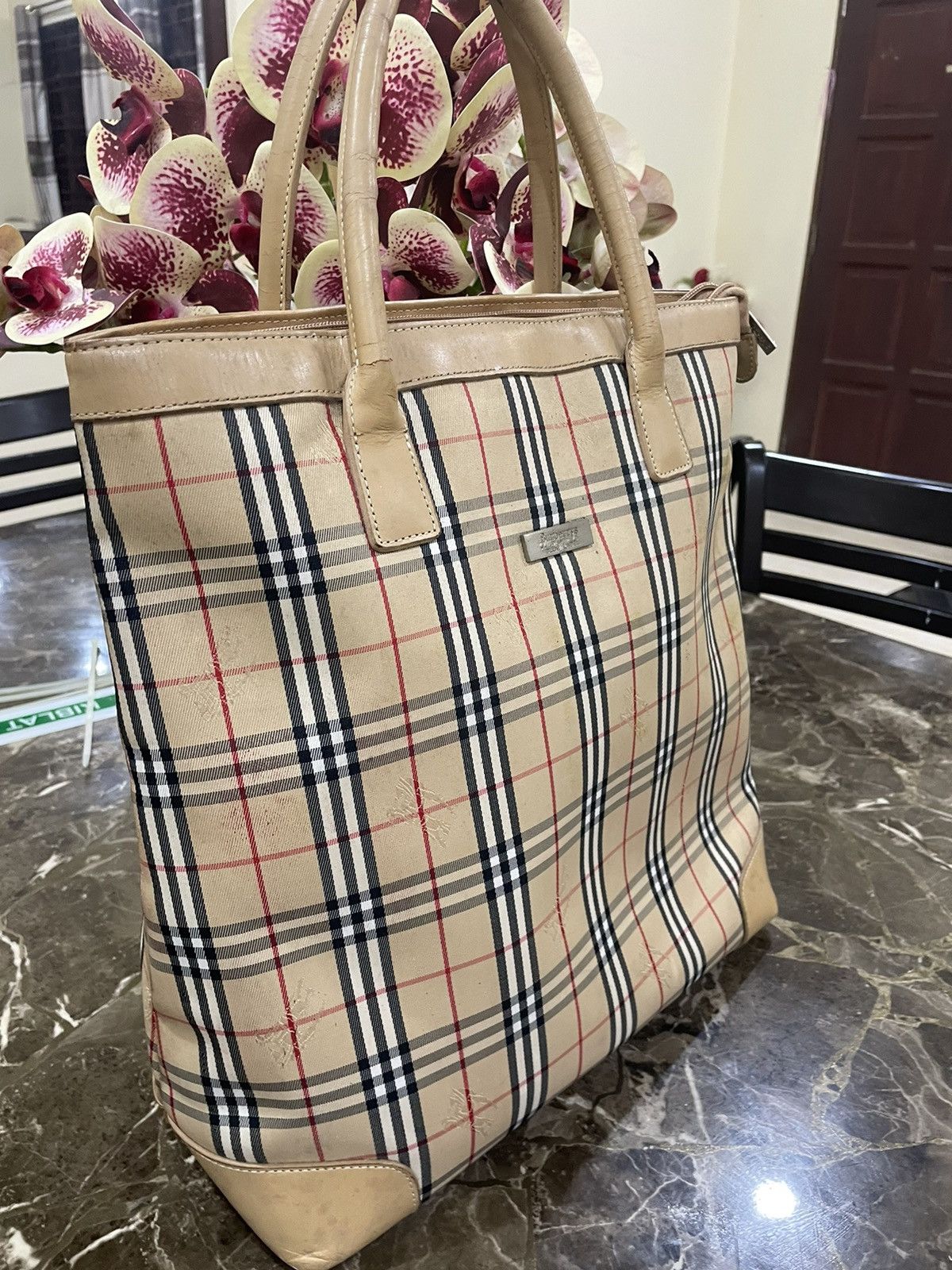 Burberry Authentic BURBERRY BLACK LABEL Tote bag Size ONE SIZE - 16 Thumbnail