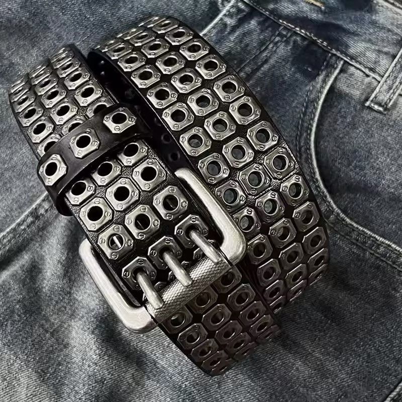 Other Rivet Belt For Men And Women Size ONE SIZE - 2 Thumbnail