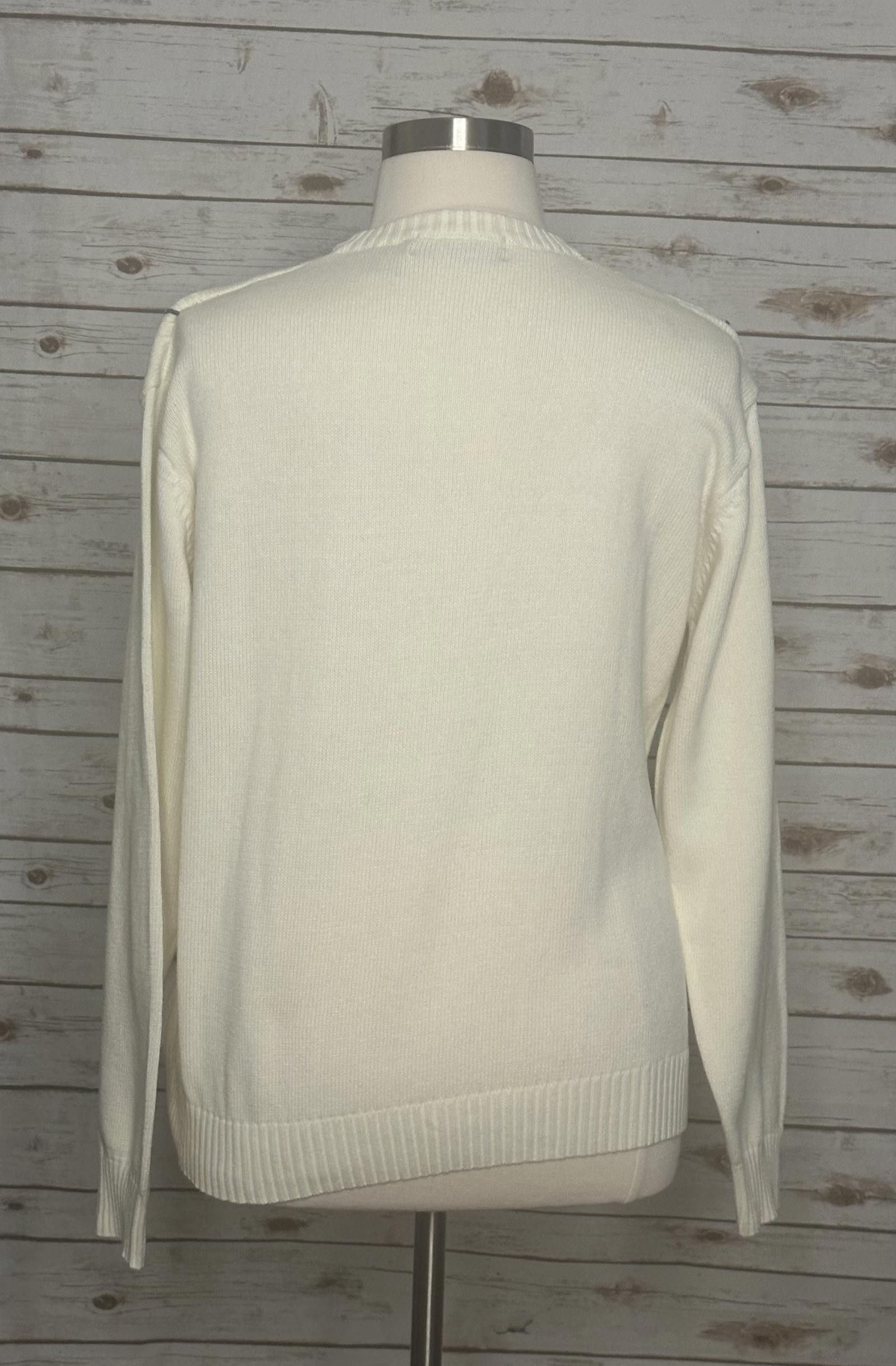 Oscar De La Renta Vintage Oscar De La Renta plaid cotton sweater Size XL Size US XL / EU 56 / 4 - 4 Thumbnail