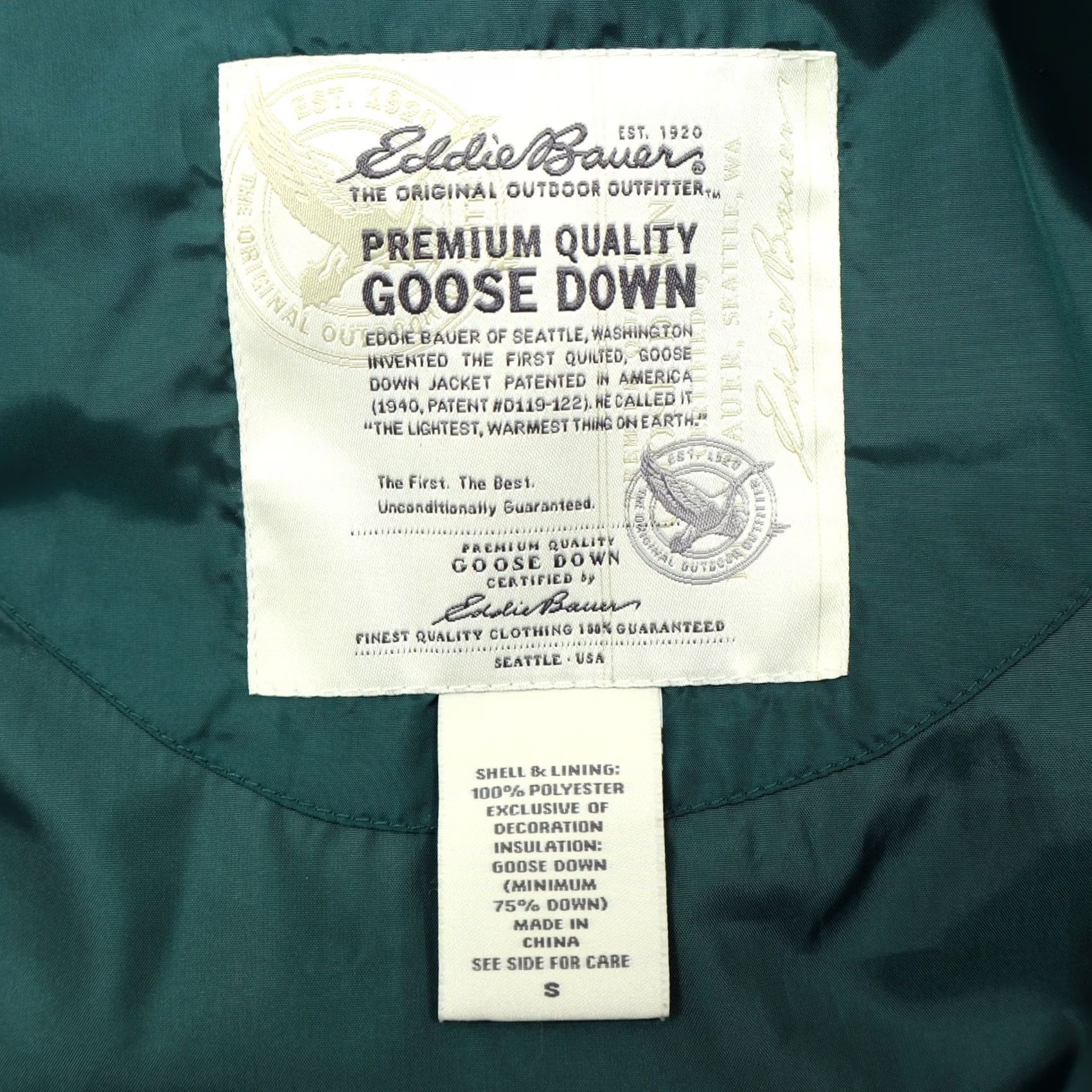 Eddie Bauer Eddie Bauer Women's Vest Puffer Goose Down-Softshell Emerald Green XS S? Size S / US 4 / IT 40 - 6 Thumbnail