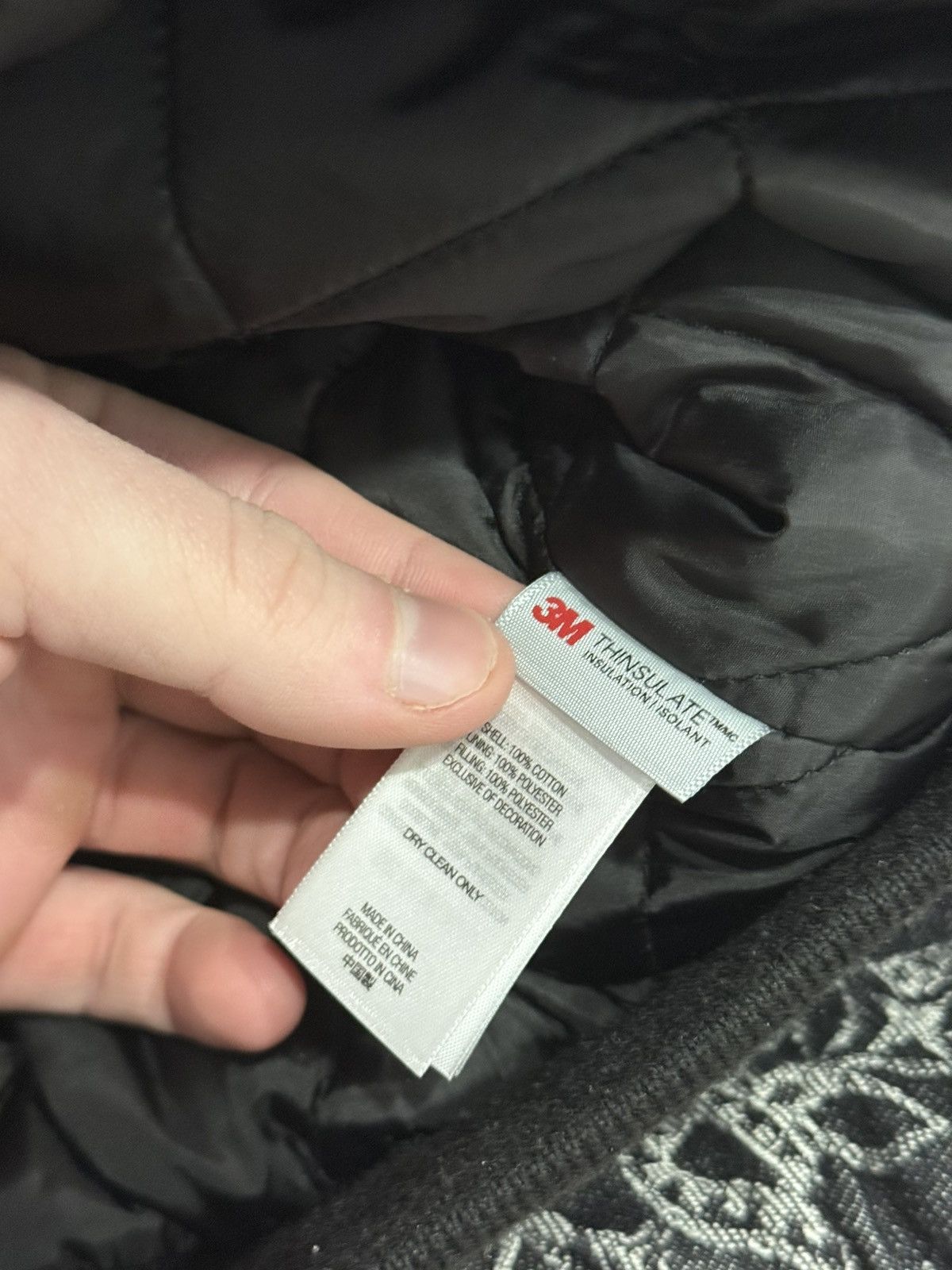 Supreme Bandana Jacquard Denim Hooded Work Jacket