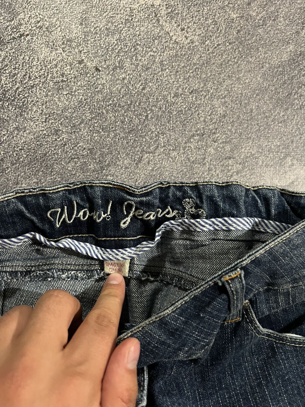Japanese Brand RARE Retro Washed Hysteric Glamour Style Jeans Archive 90s Size US 32 / EU 48 - 6 Thumbnail