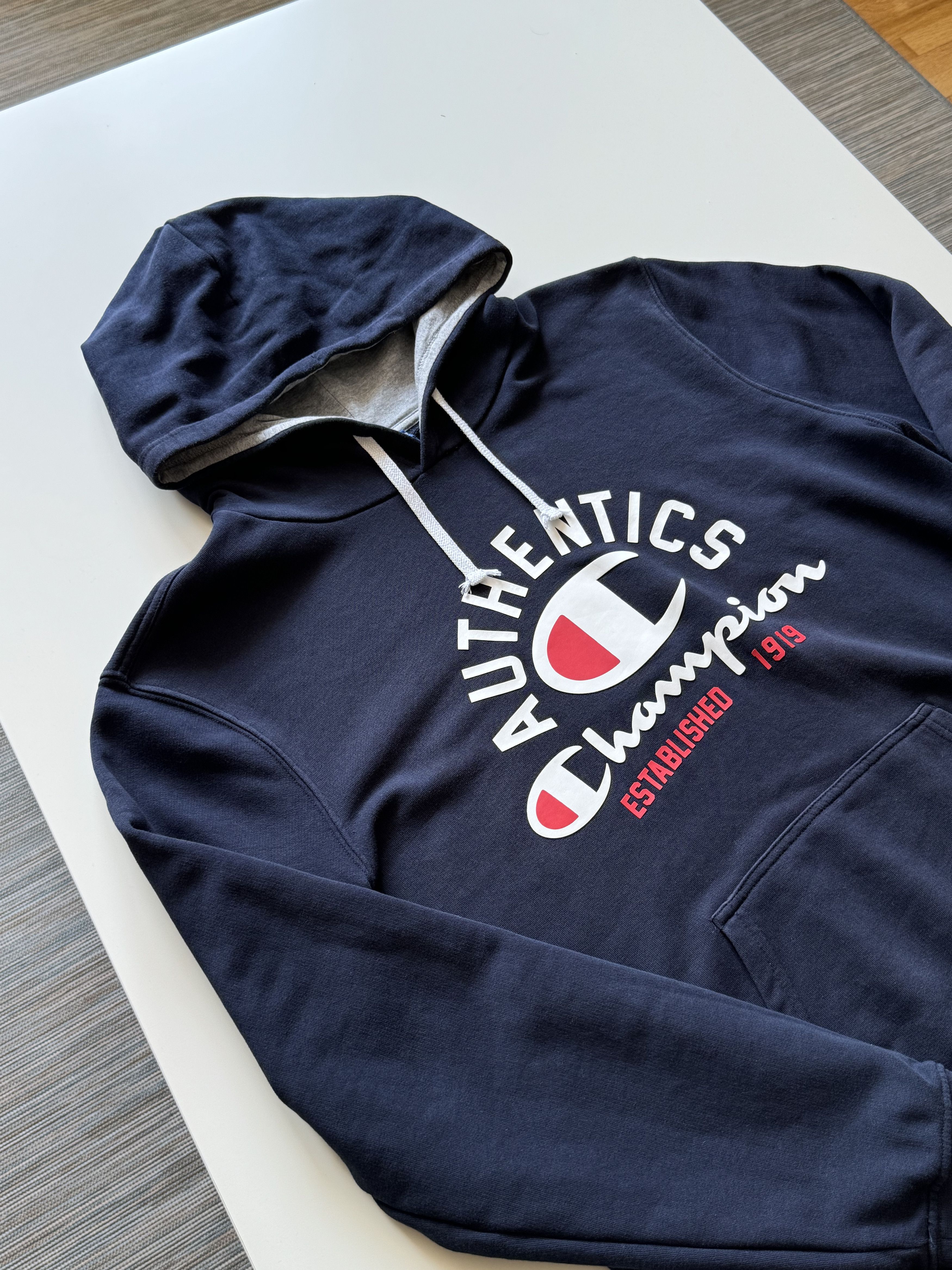 Champion Dark blue hoodie CHAMPION Size US L / EU 52-54 / 3 - 7 Thumbnail