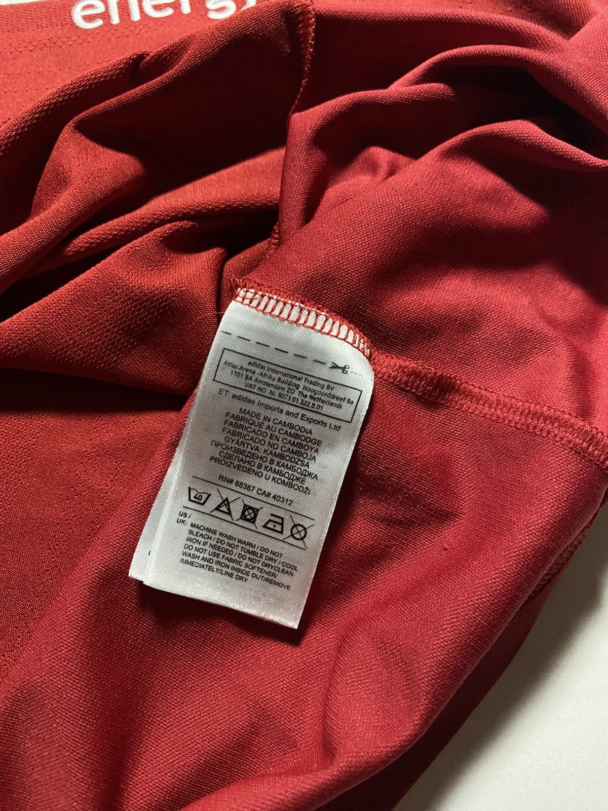 Adidas × Vintage Adidas Aberdeen FC 2014/15 home football y2k t shirt jersey Size US XL / EU 56 / 4 - 5 Thumbnail