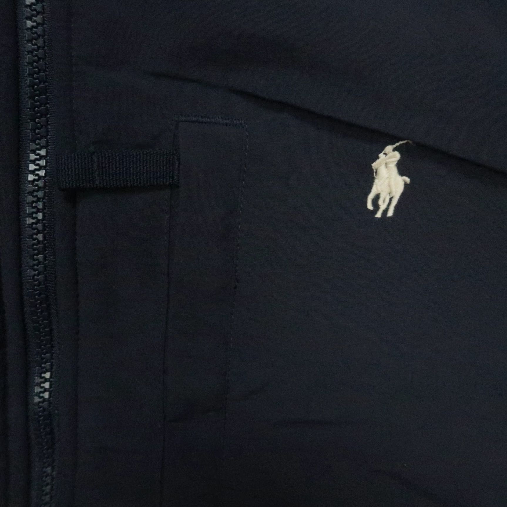 Polo Ralph Lauren VINTAGE Polo Ralph Lauren Jacket Mens XXL Cream Blue Hybrid Fleece High Pile Full Zip Size US XXL / EU 58 / 5 - 4 Thumbnail