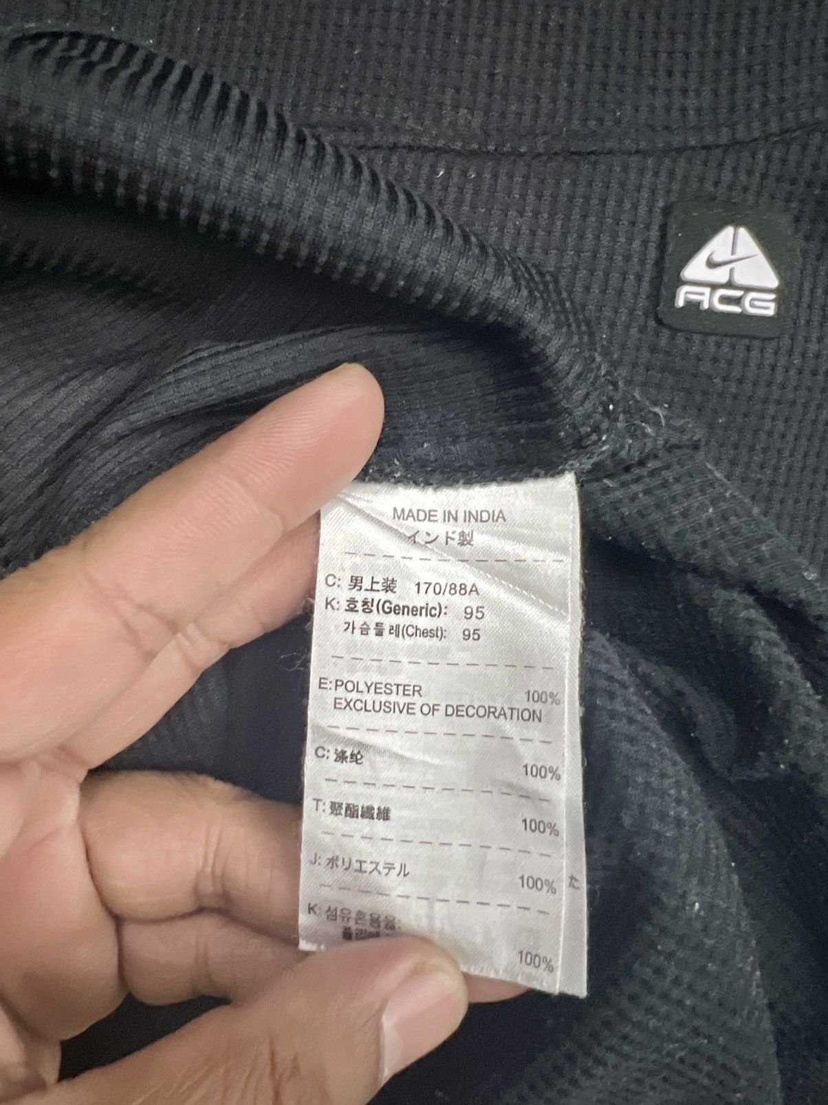 Nike × Nike ACG × Vintage Vintage Y2K Nike ACG Polo Zipper Size US M / EU 48-50 / 2 - 7 Thumbnail