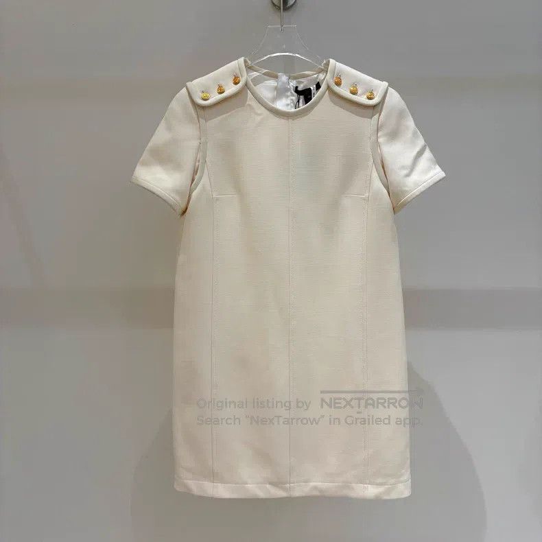 Louis Vuitton Louis Vuitton SS23 Solid Apron Short Sleeve Dress Size XS / US 0-2 / IT 36-38 - 1 Thumbnail