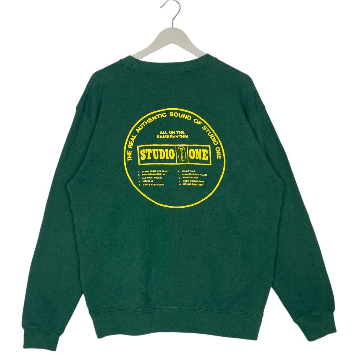 Other Vintage StudioOne Sweatshirt Green Pullover Jumper Size L Size US L / EU 52-54 / 3 - 5 Thumbnail