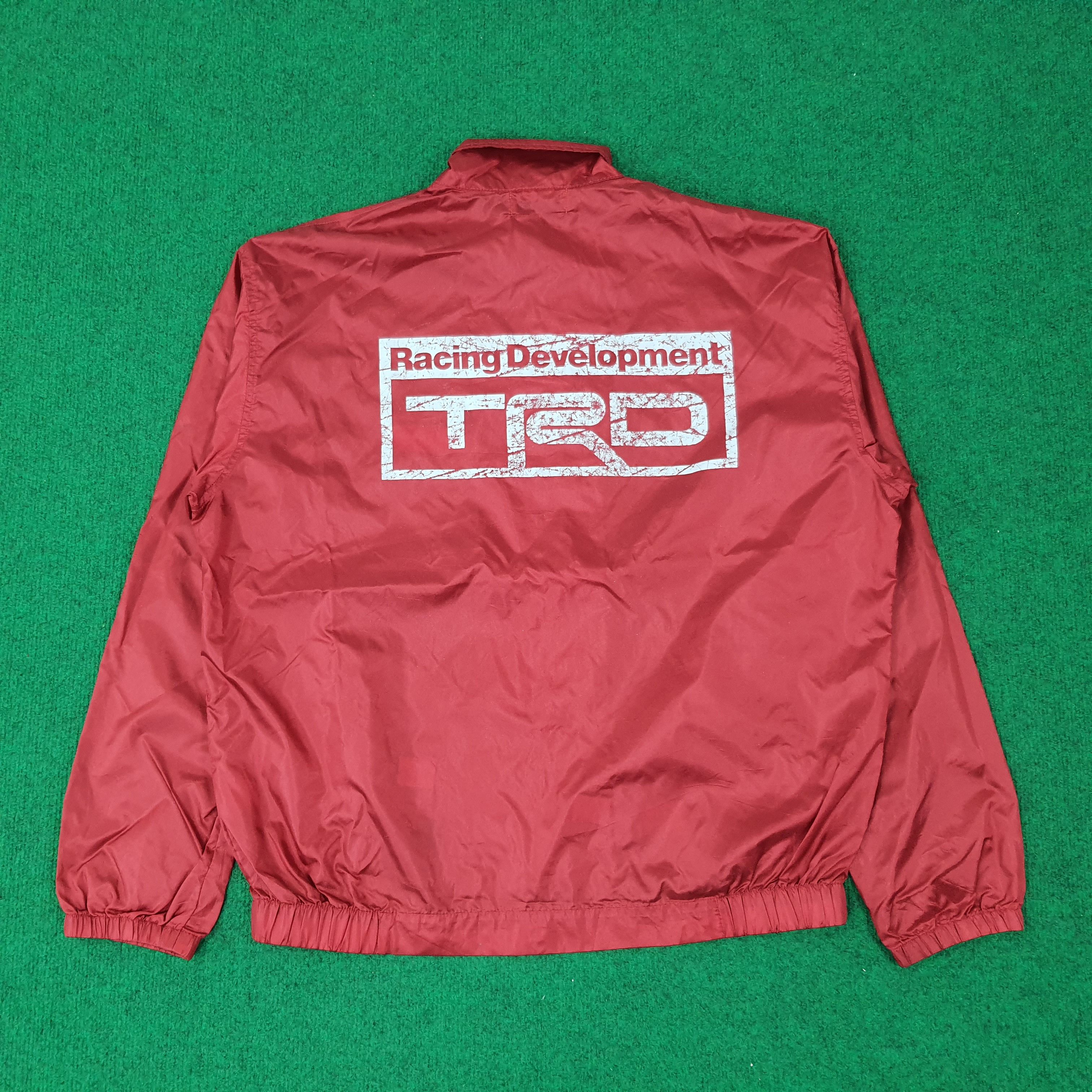 Vintage TRD Toyota Motorsports Windbreaker Jacket C236N11