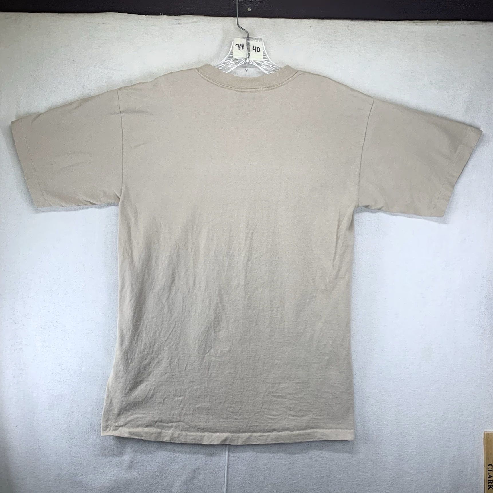 Vintage VINTAGE 90s Celebration Of American Quilts T Shirt Unisex Adult Medium Beige Cotton Arts & Crafts Made in USA Size US S / EU 44-46 / 1 - 3 Thumbnail