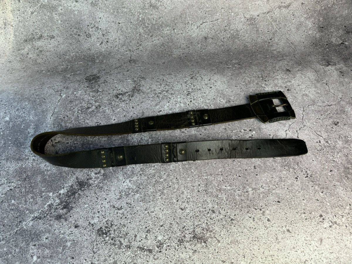 Guess × Vintage Guess Rare Leather Belt Vintage Size ONE SIZE - 3 Thumbnail