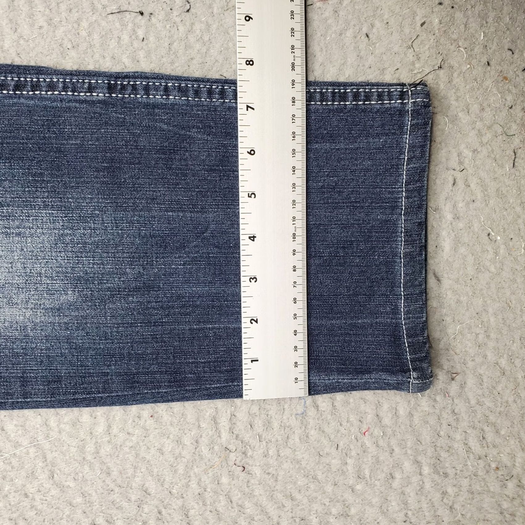 Buffalo David Bitton Buffalo David Bitton Jeans Mens 36 Blue Denim Faded Streetwear Straight Leg Mens Size 36 Blue Denim Straight Leg Jeans Size US 36 / EU 52 - 5 Thumbnail