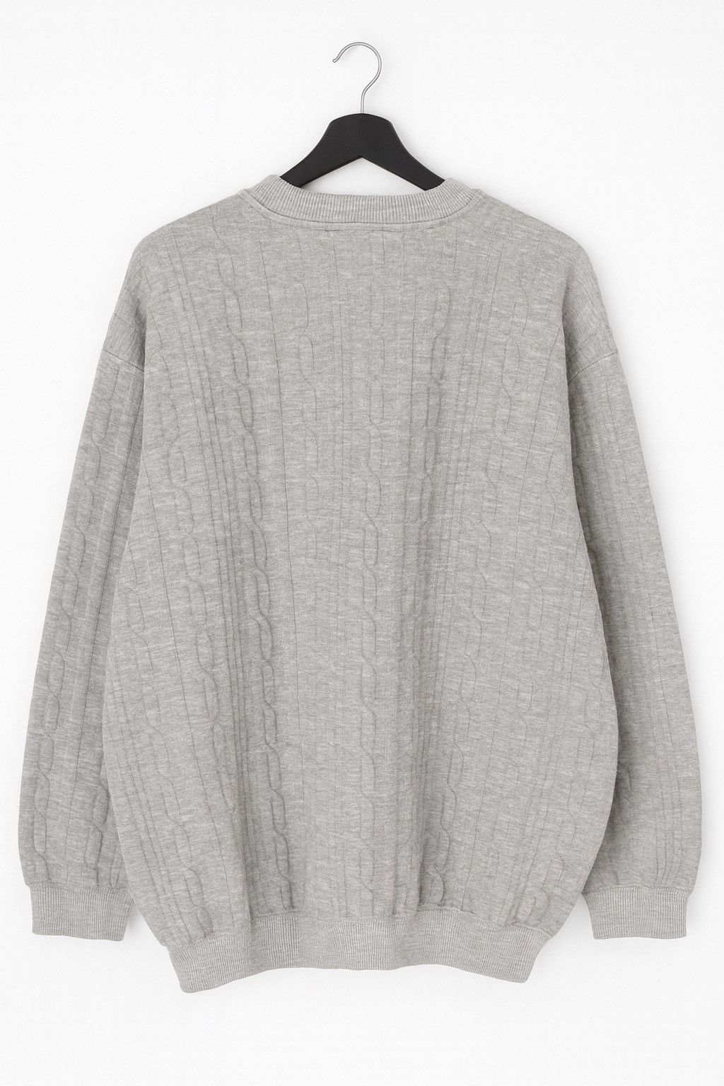 Gianni Valentino Vintage Gianni Valentino Italy Grey Knit Sweatshirt Pullover Size US XXL / EU 58 / 5 - 2 Thumbnail