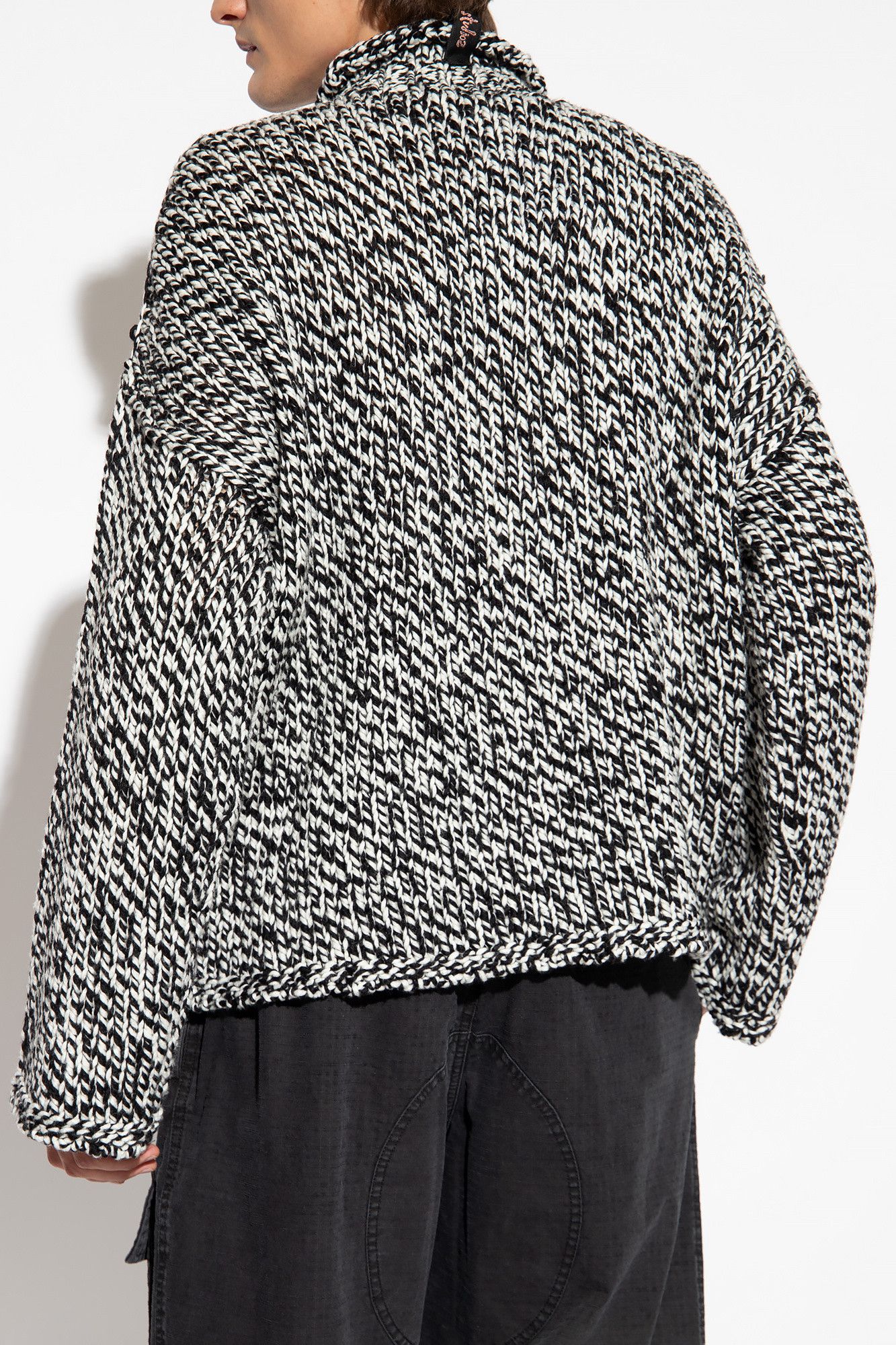 Acne Studios BNWT AW23 ACNE STUDIOS BLACK WOOL SWEATER M Size US M / EU 48-50 / 2 - 12 Thumbnail