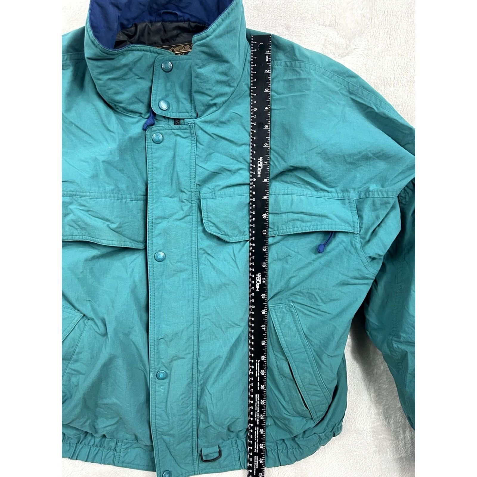 Eddie Bauer VINTAGE Eddie Bauer Mens Goose Down Jacket Green Ski Jacket Puffy Outdoors Sz XL Jacket Size US XL / EU 56 / 4 - 4 Thumbnail