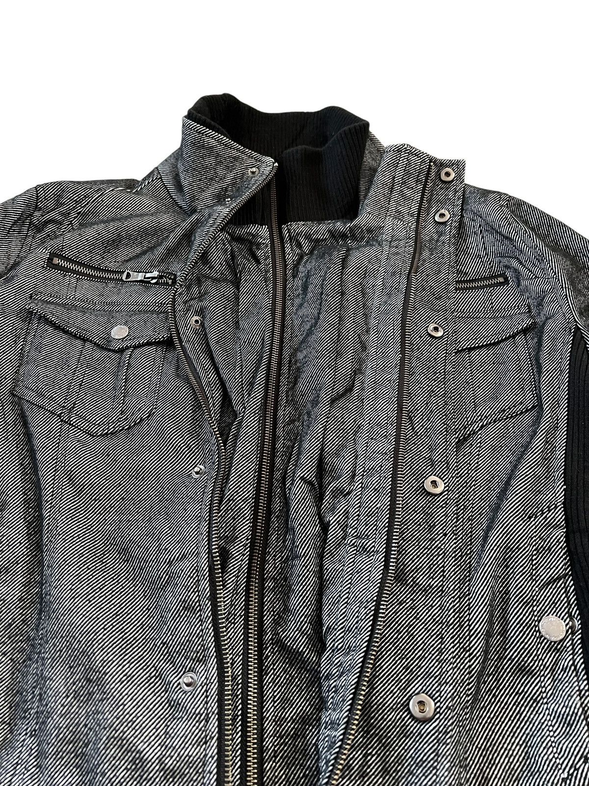 semanticdesign 2000s Semantic Design Hybrid Biker Jacket Size US M / EU 48-50 / 2 - 9 Thumbnail